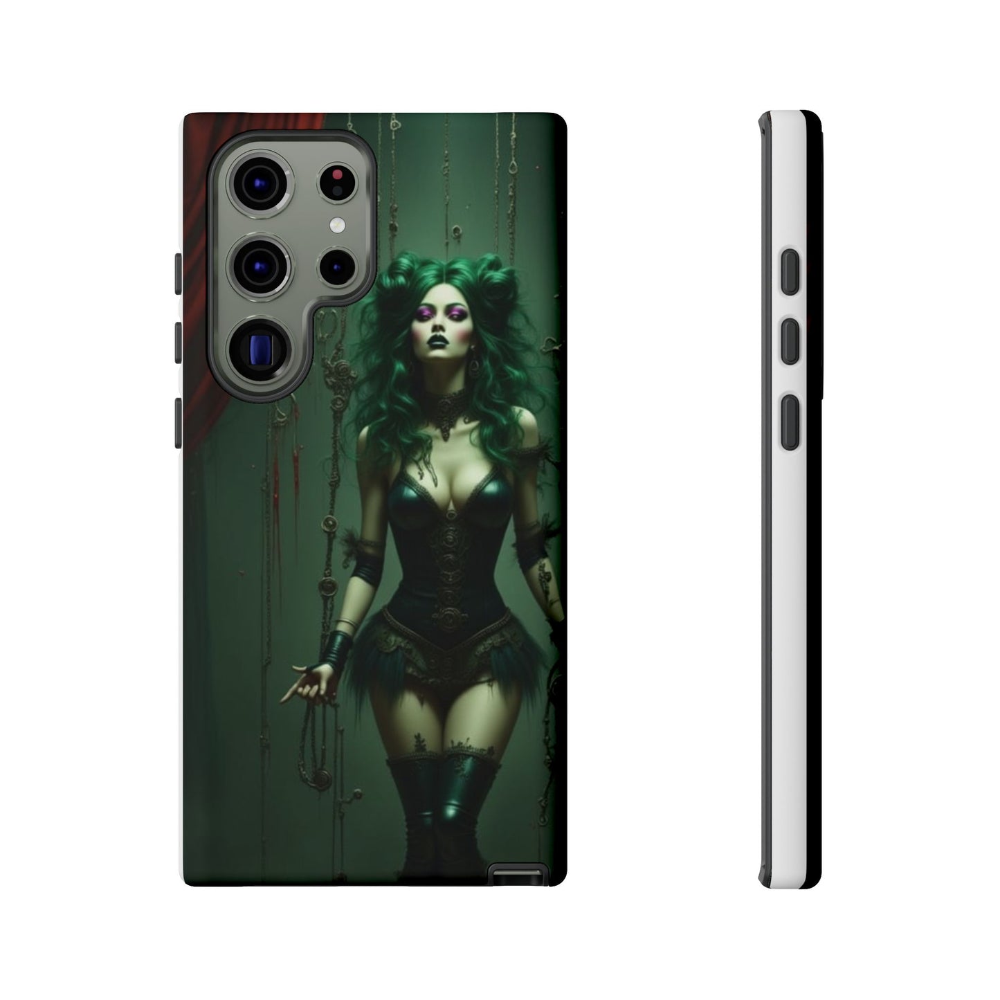 Gothic Phone Case for Tough Souls, Dark Aesthetic, Halloween Gift, Alternative Fashion, Unique Mobile Accessory