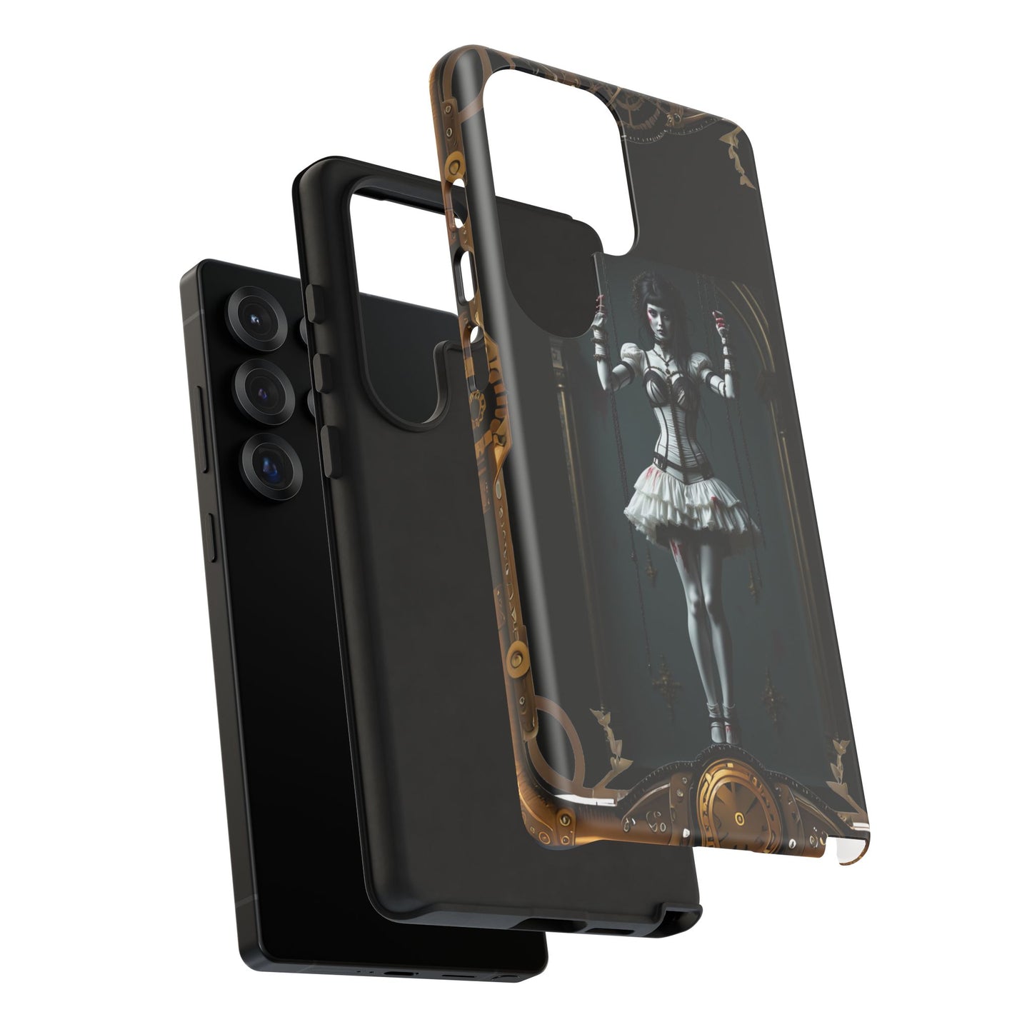 Steampunk Phone Case, Designer Phone Cover, Artistic Mobile Case, Gothic Horror Phone Case