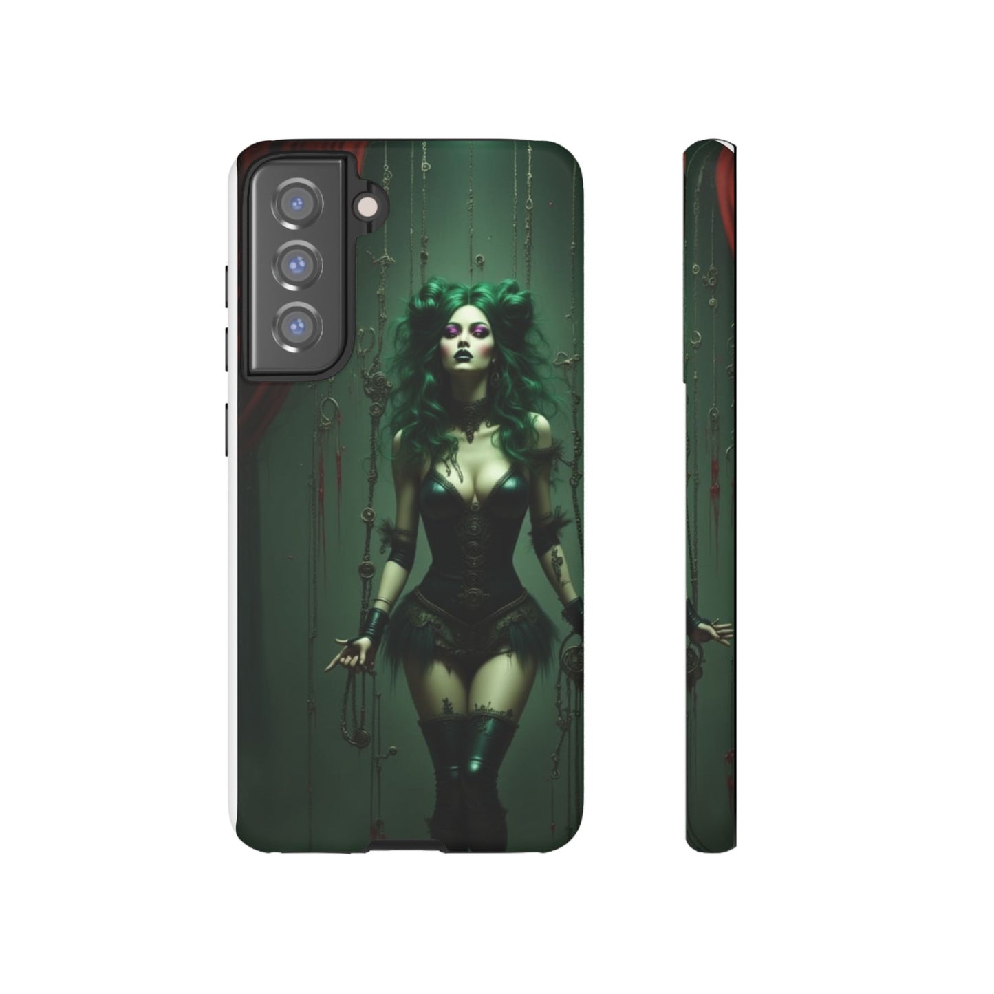 Gothic Phone Case for Tough Souls, Dark Aesthetic, Halloween Gift, Alternative Fashion, Unique Mobile Accessory