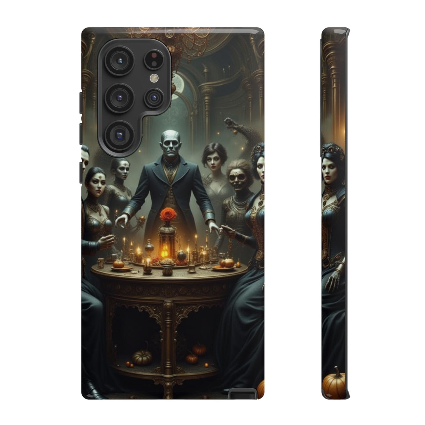 Gothic Phone Case, Unique Tough Cases, Dark Aesthetic Accessories, Perfect Gift for Halloween, Stylish Tech Protection