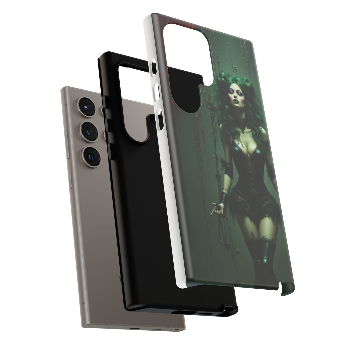 Gothic Phone Case for Tough Souls, Dark Aesthetic, Halloween Gift, Alternative Fashion, Unique Mobile Accessory
