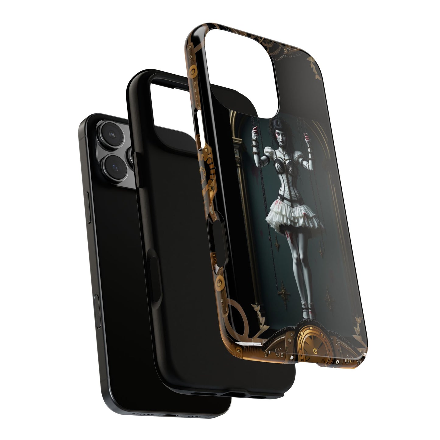 Steampunk Phone Case, Designer Phone Cover, Artistic Mobile Case, Gothic Horror Phone Case