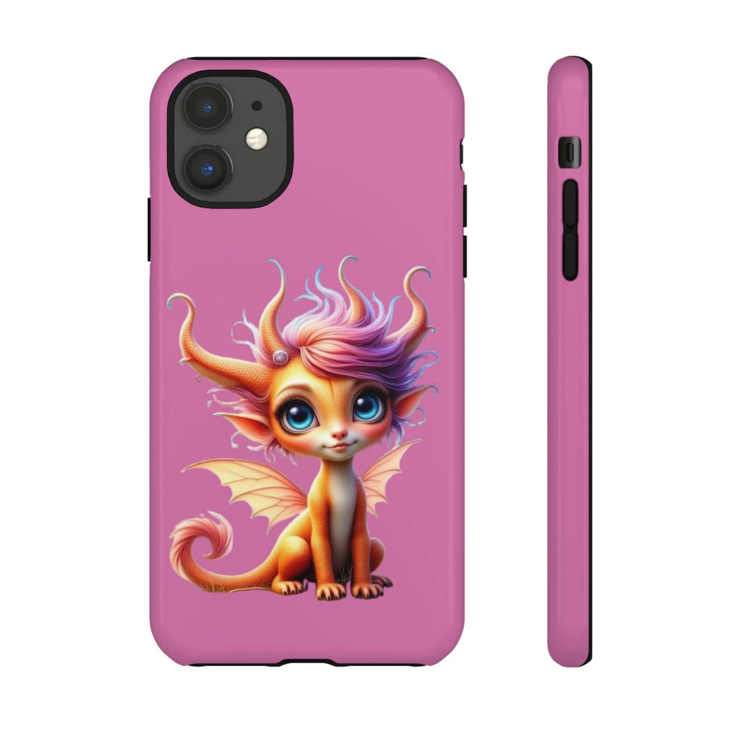 Dragon-Themed Phone Case, Cute Fantasy Phone Cover, Gifts for Kids, Magical Dragon Design, Birthday Present, Phone Accessories