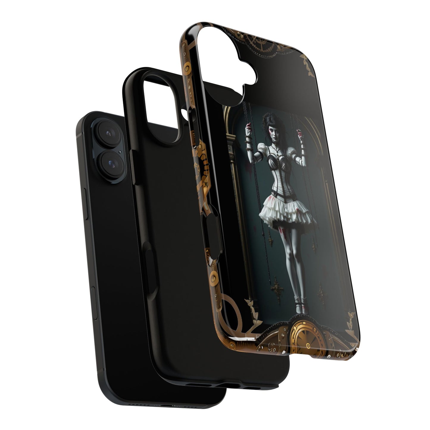 Steampunk Phone Case, Designer Phone Cover, Artistic Mobile Case, Gothic Horror Phone Case