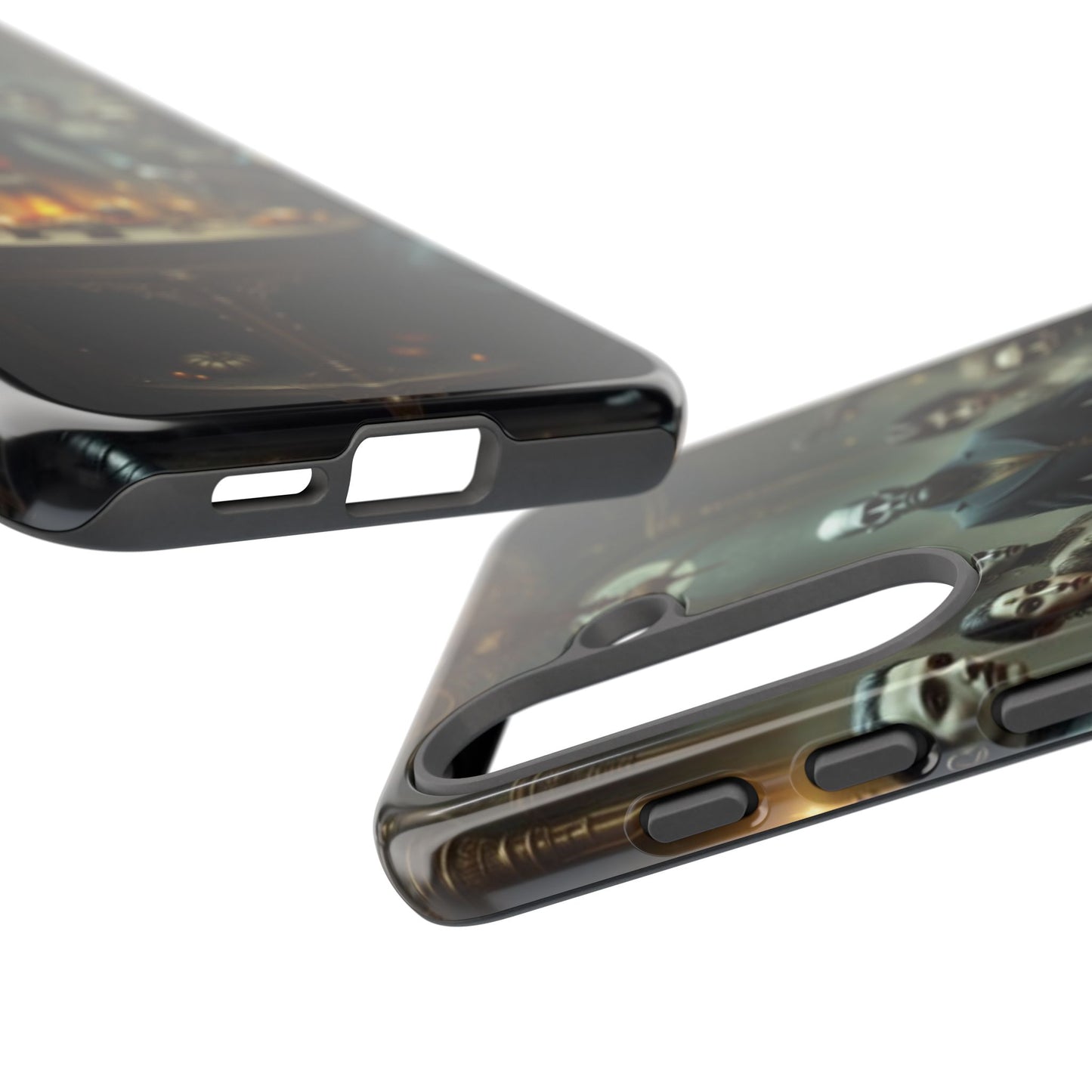 Gothic Phone Case, Unique Tough Cases, Dark Aesthetic Accessories, Perfect Gift for Halloween, Stylish Tech Protection