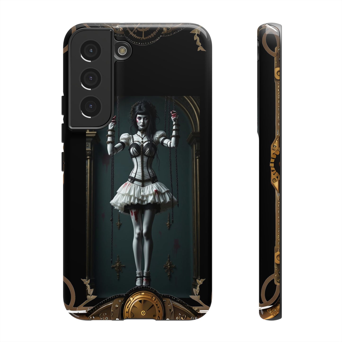 Steampunk Phone Case, Designer Phone Cover, Artistic Mobile Case, Gothic Horror Phone Case