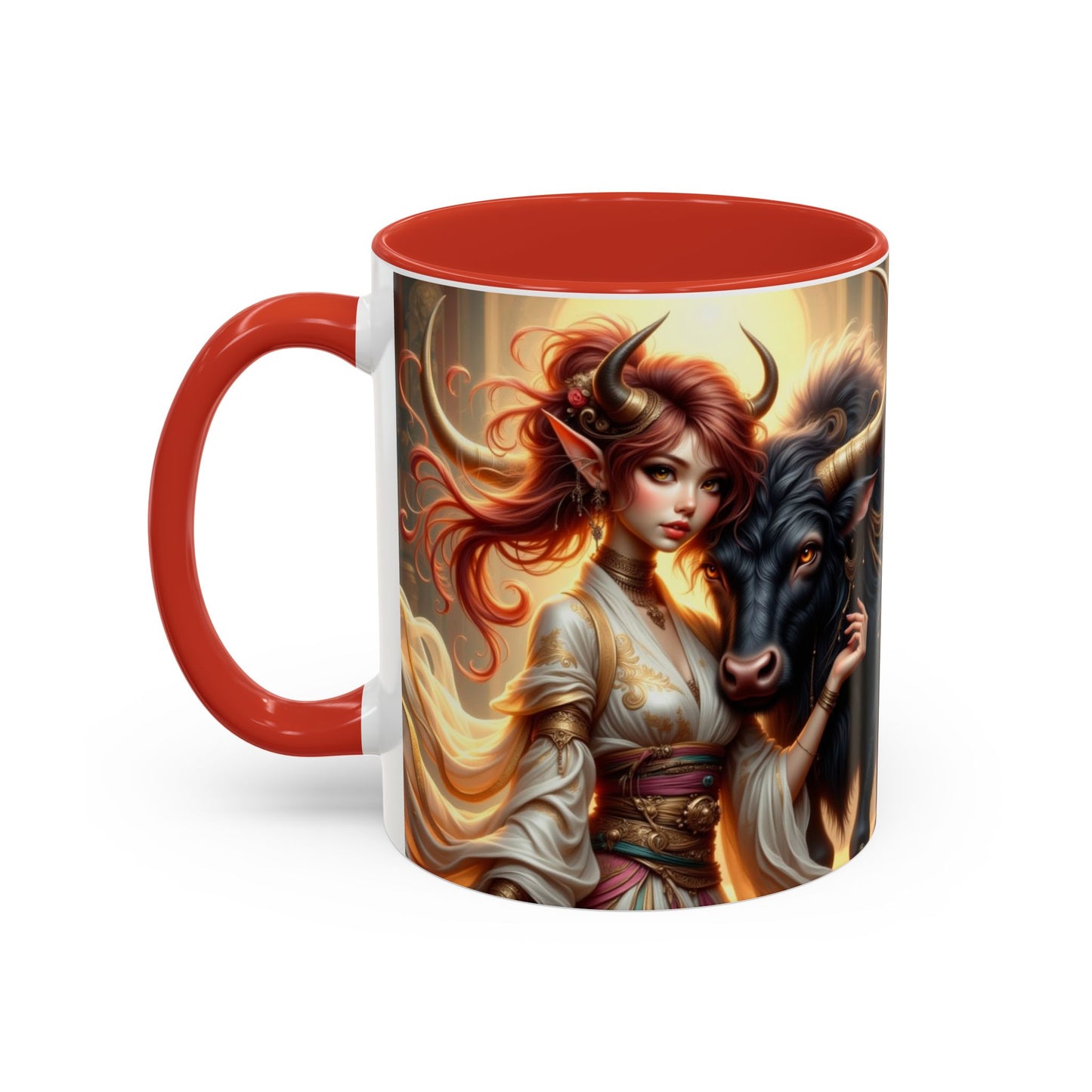 Astrology Taurus Accent Coffee Mug (11, 15oz)