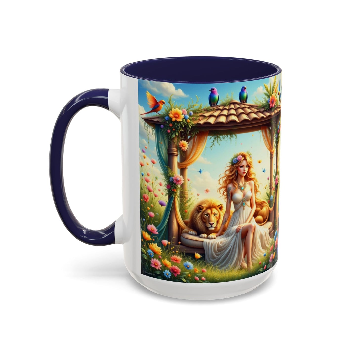 Astrology Leo Accent Coffee Mug (11, 15oz)