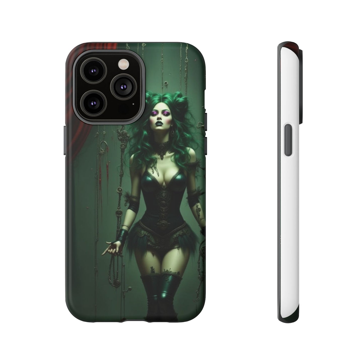 Gothic Phone Case for Tough Souls, Dark Aesthetic, Halloween Gift, Alternative Fashion, Unique Mobile Accessory