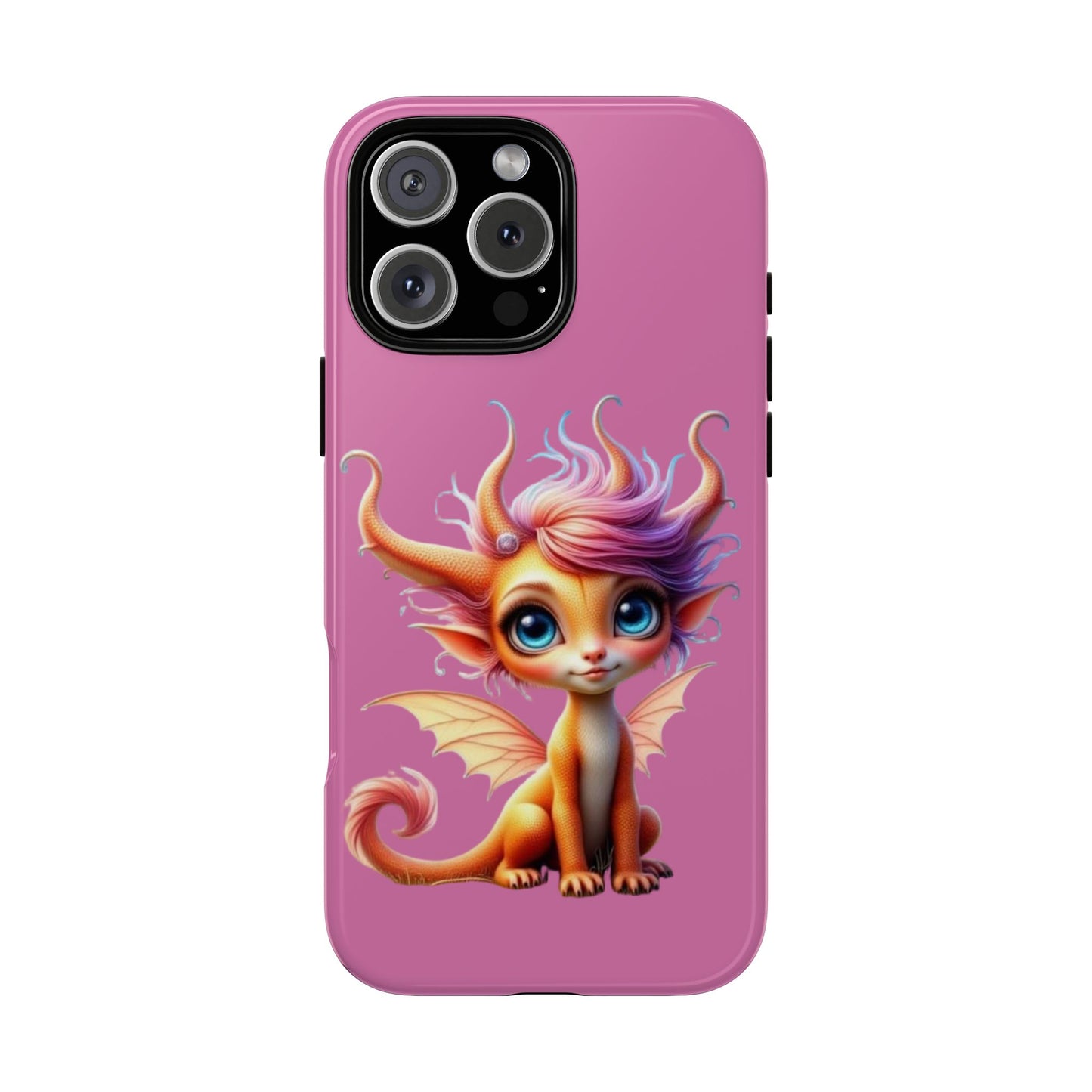 Dragon-Themed Phone Case, Cute Fantasy Phone Cover, Gifts for Kids, Magical Dragon Design, Birthday Present, Phone Accessories