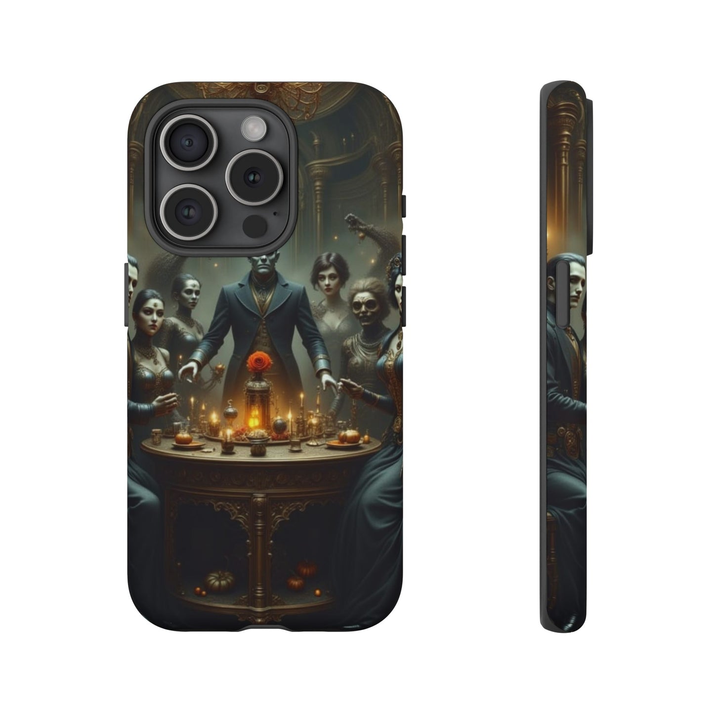 Gothic Phone Case, Unique Tough Cases, Dark Aesthetic Accessories, Perfect Gift for Halloween, Stylish Tech Protection