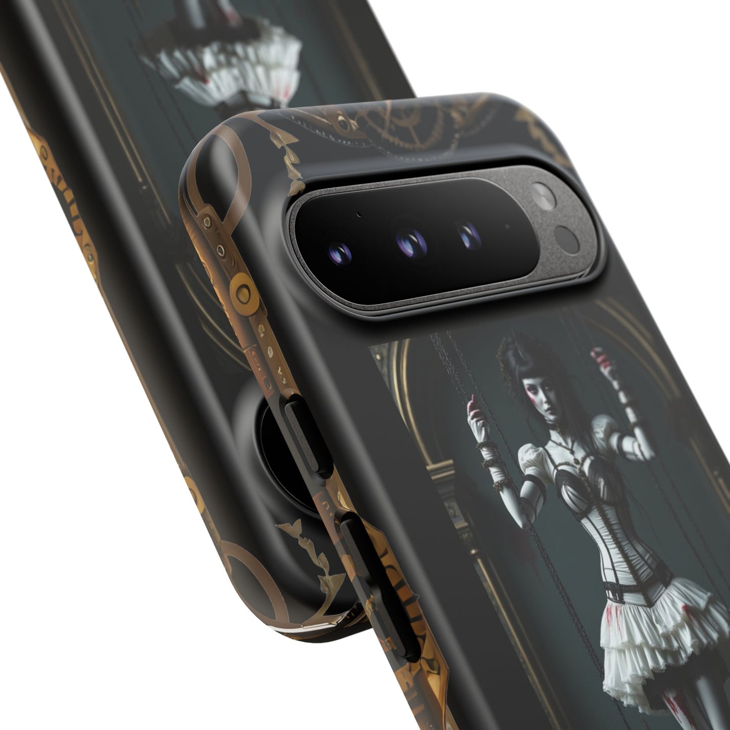 Steampunk Phone Case, Designer Phone Cover, Artistic Mobile Case, Gothic Horror Phone Case