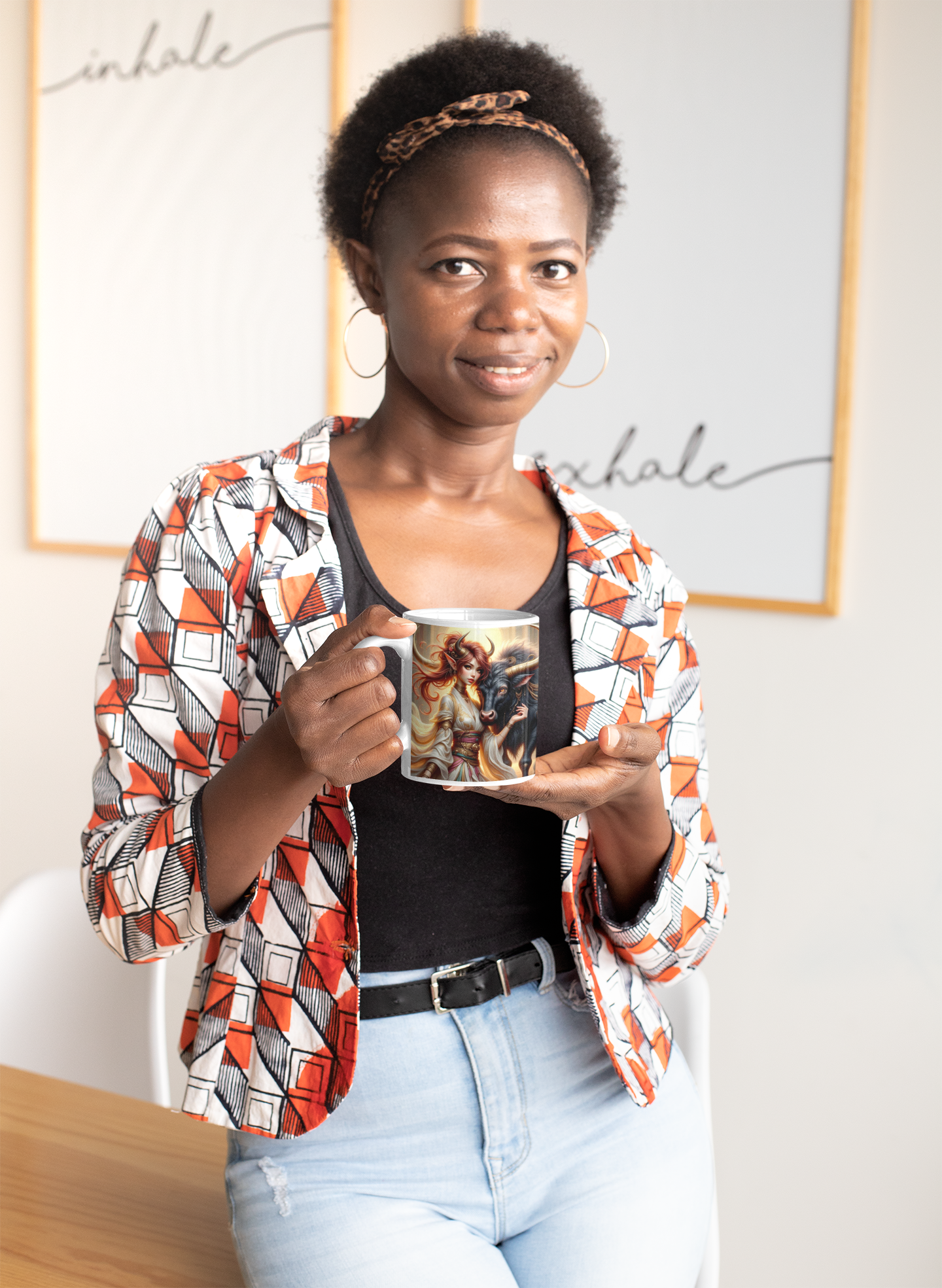 Astrology Taurus Accent Coffee Mug (11, 15oz)