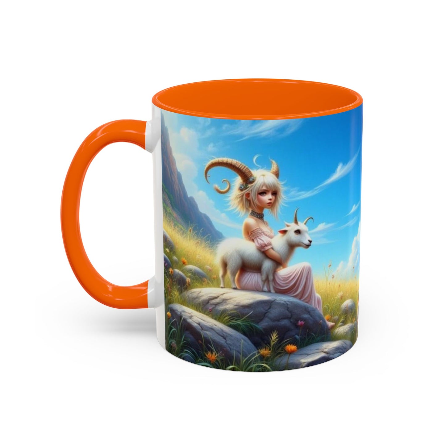 Astrology Capricorn,  Accent Coffee Mug (11, 15oz)