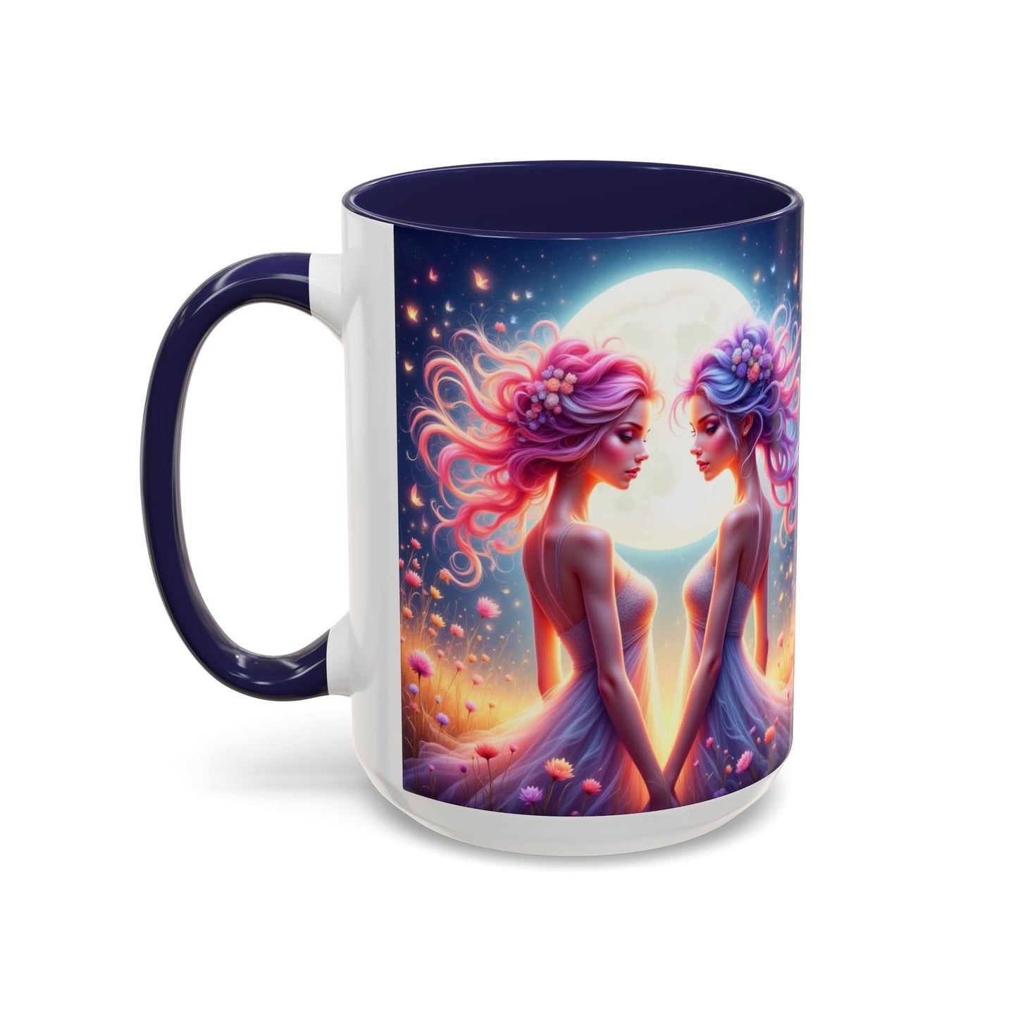 Astrology Gemini Accent Coffee Mug (11, 15oz)