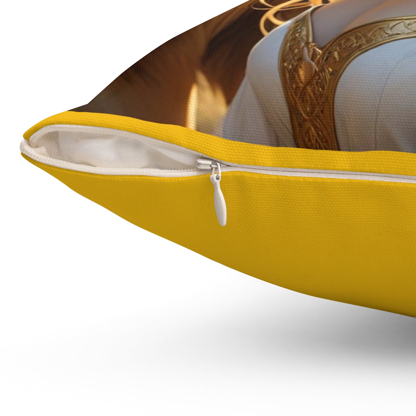 Zodiac Leo, Lion and Woman Art Pillow, Decorative Throw Cushion, Bohemian Home Decor, Gift for Animal Lovers, Living Room Accent