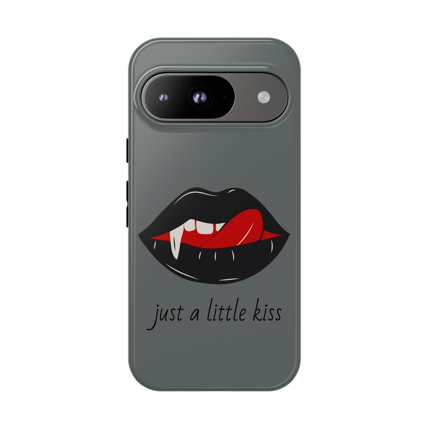 Vampire Lip Phone Case, Edgy Tech Accessories, Halloween Gifts, Goth Aesthetic, Quirky Cell Phone Cover
