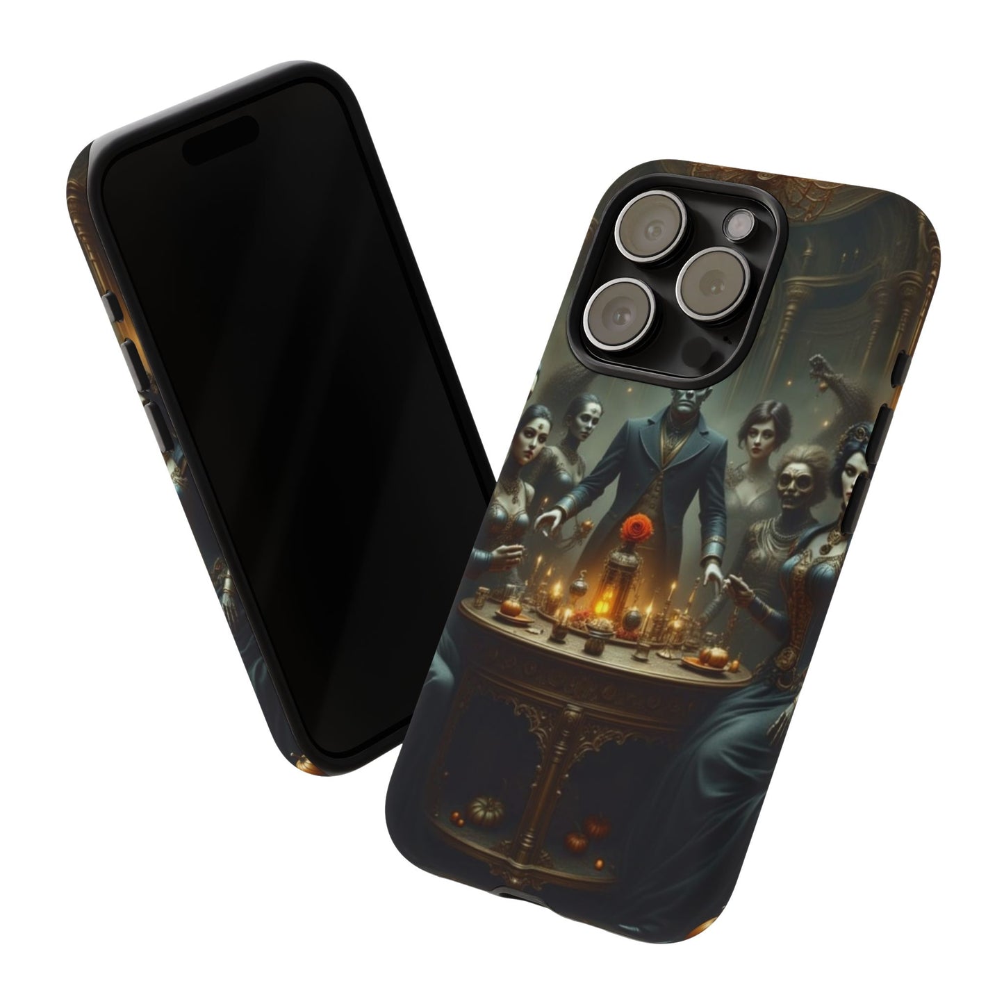 Gothic Phone Case, Unique Tough Cases, Dark Aesthetic Accessories, Perfect Gift for Halloween, Stylish Tech Protection