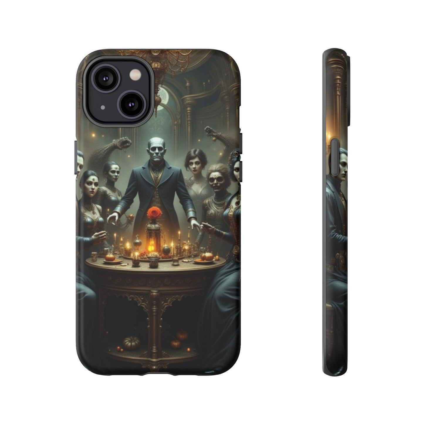 Gothic Phone Case, Unique Tough Cases, Dark Aesthetic Accessories, Perfect Gift for Halloween, Stylish Tech Protection