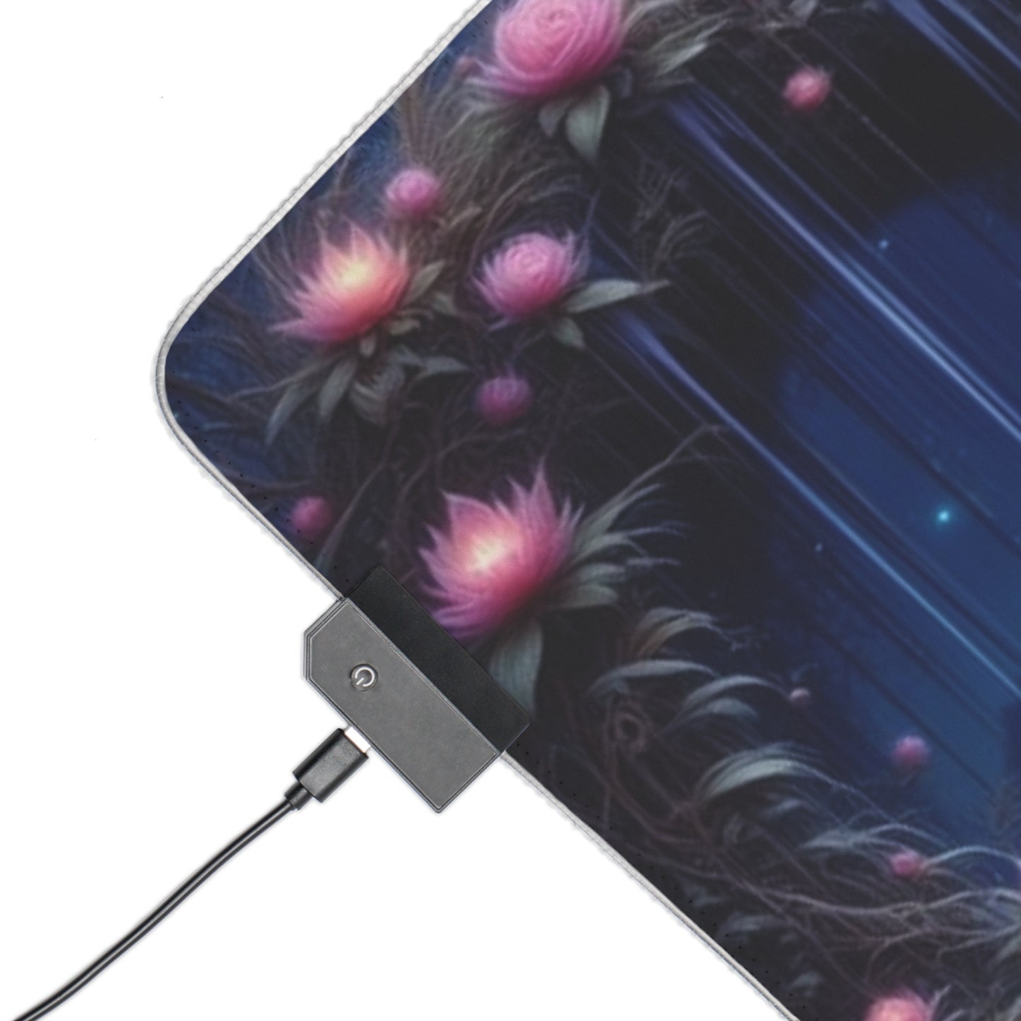 LED Enchanting Gaming Mouse Pad - Fantasy Art, Gaming Setup Decor, Desk Accessory, Gift for Gamers, Online Streaming