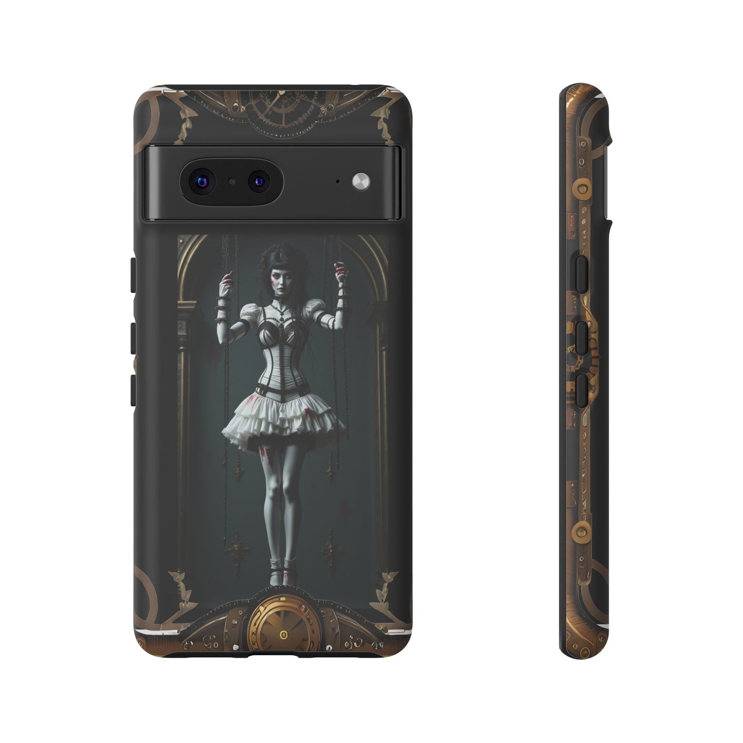 Steampunk Phone Case, Designer Phone Cover, Artistic Mobile Case, Gothic Horror Phone Case