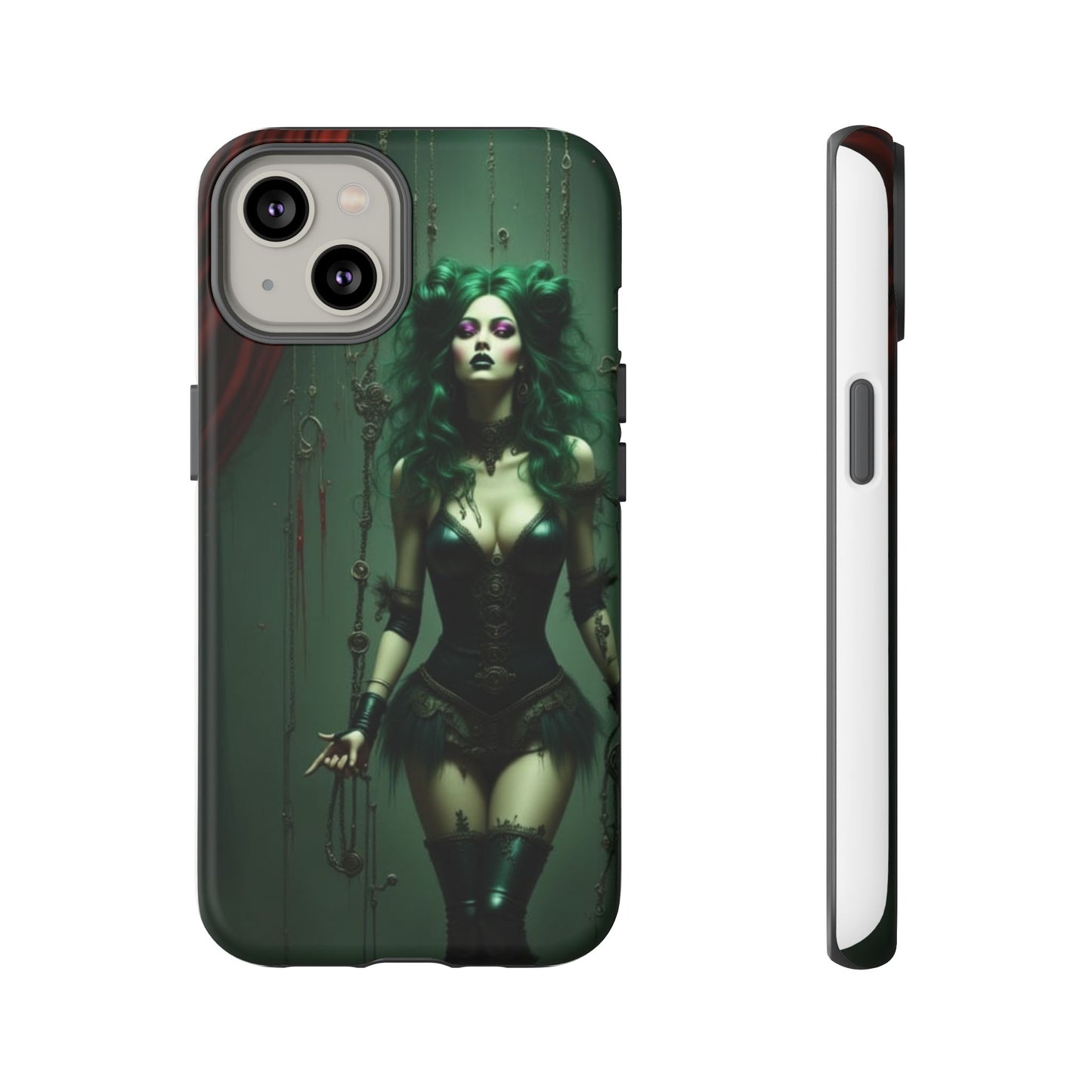 Gothic Phone Case for Tough Souls, Dark Aesthetic, Halloween Gift, Alternative Fashion, Unique Mobile Accessory