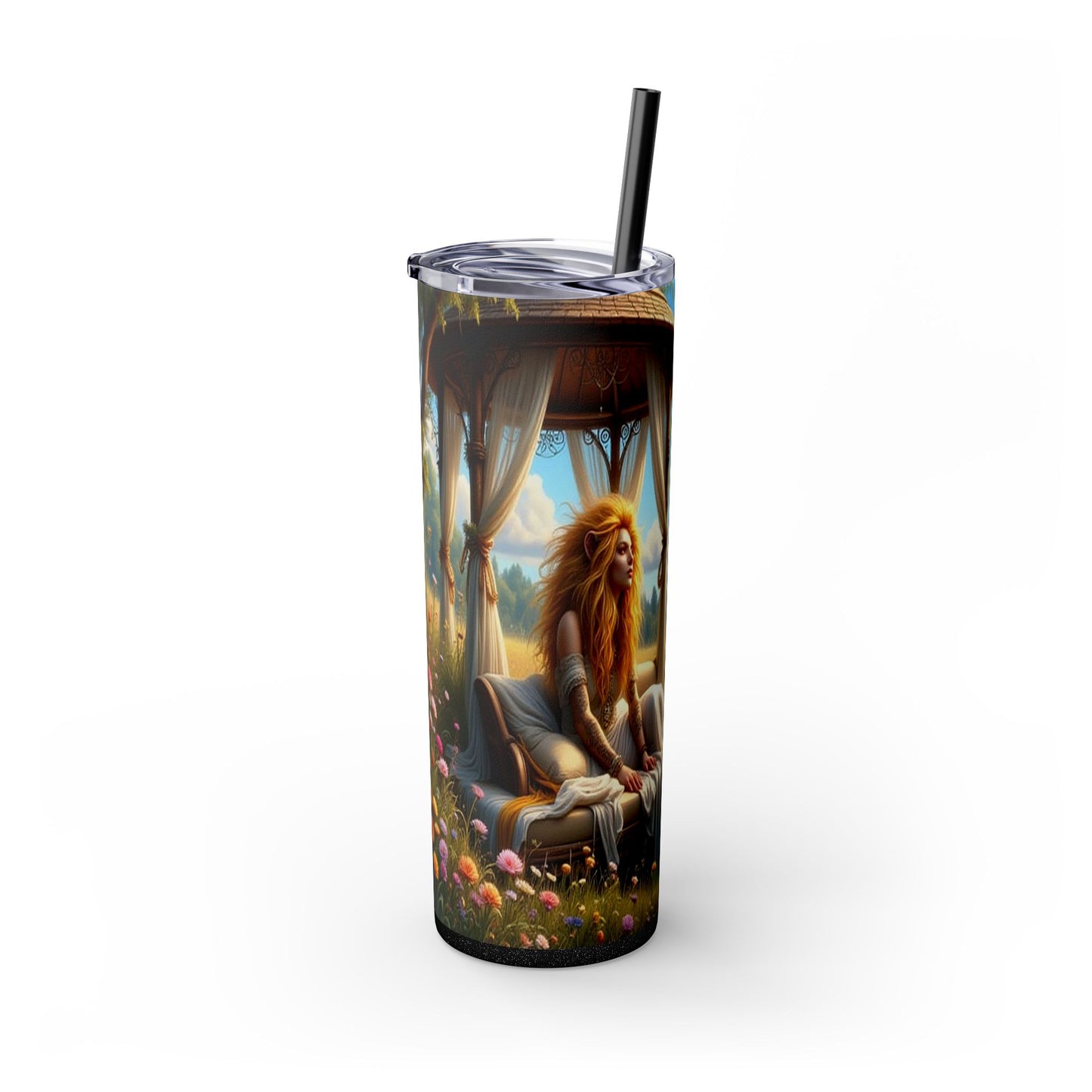 Zodiac Leo Tumbler with Straw, 20oz