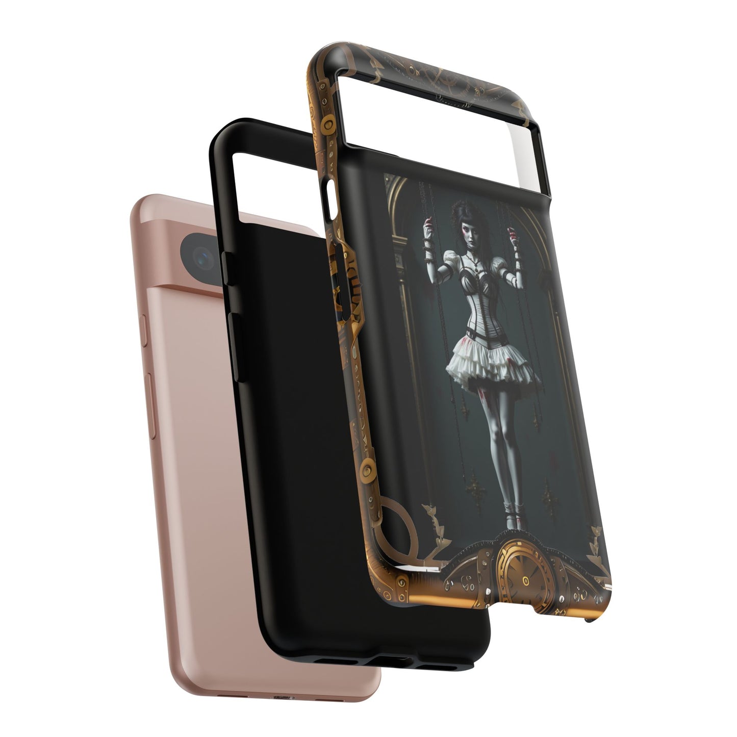 Steampunk Phone Case, Designer Phone Cover, Artistic Mobile Case, Gothic Horror Phone Case