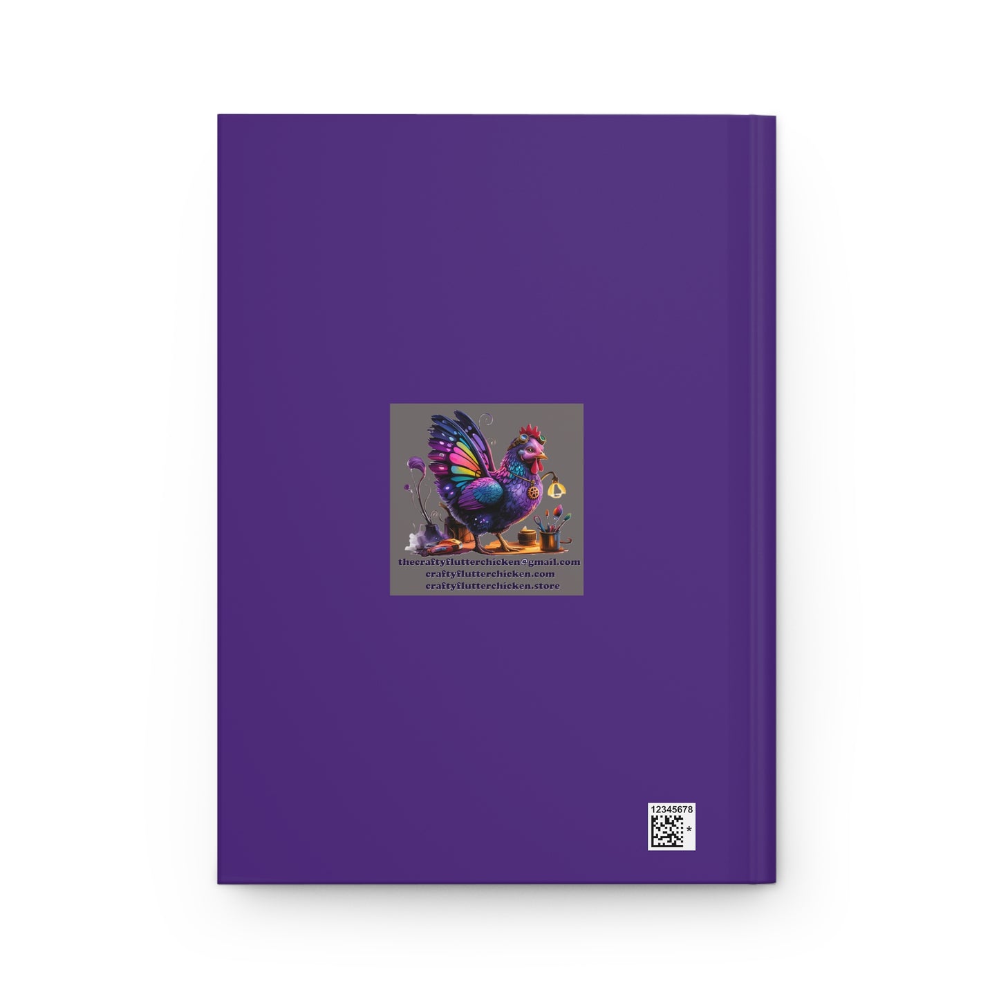 Vibrant Purple Butterfly Journal, Colorful Hardcover Notebook, Perfect Gift for Nature Lovers, Inspirational Writing, Creative Journal for [...]