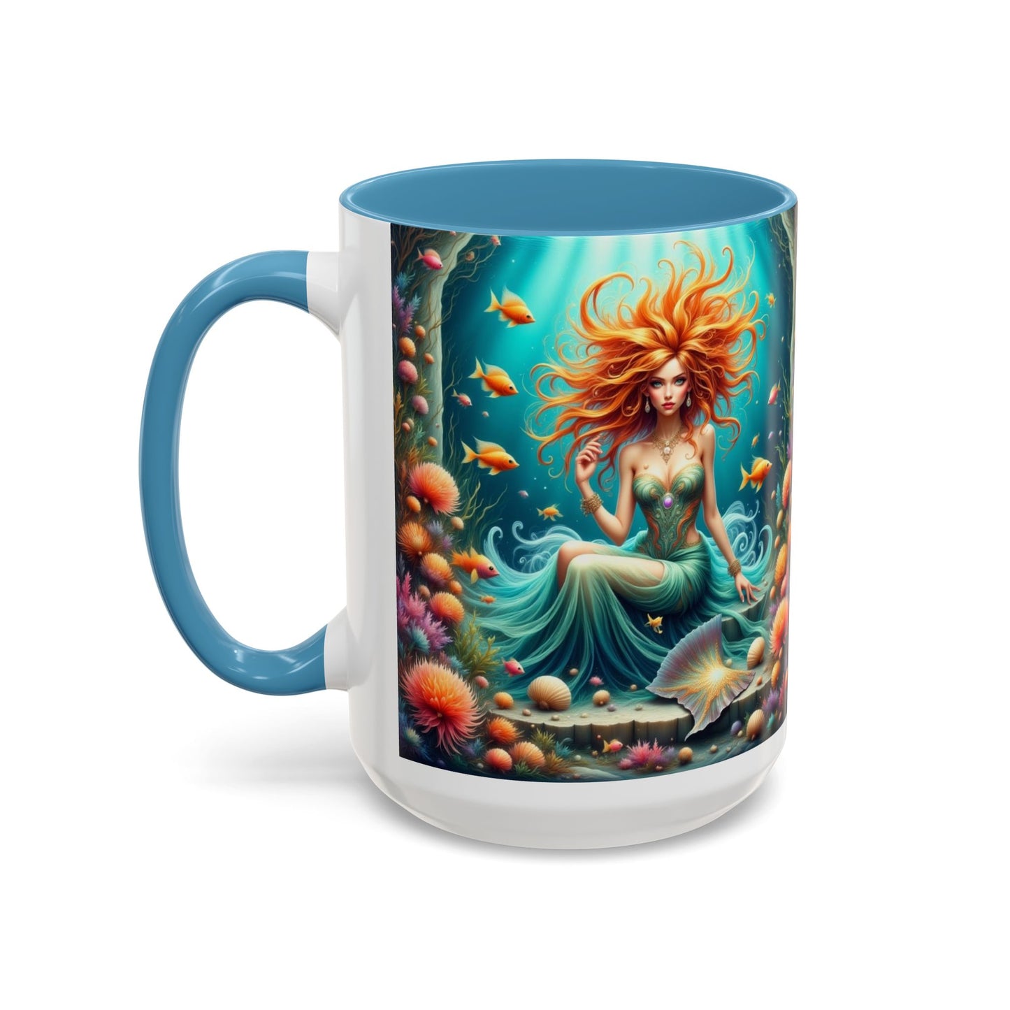 Astrology Pisces Accent Coffee Mug (11, 15oz)