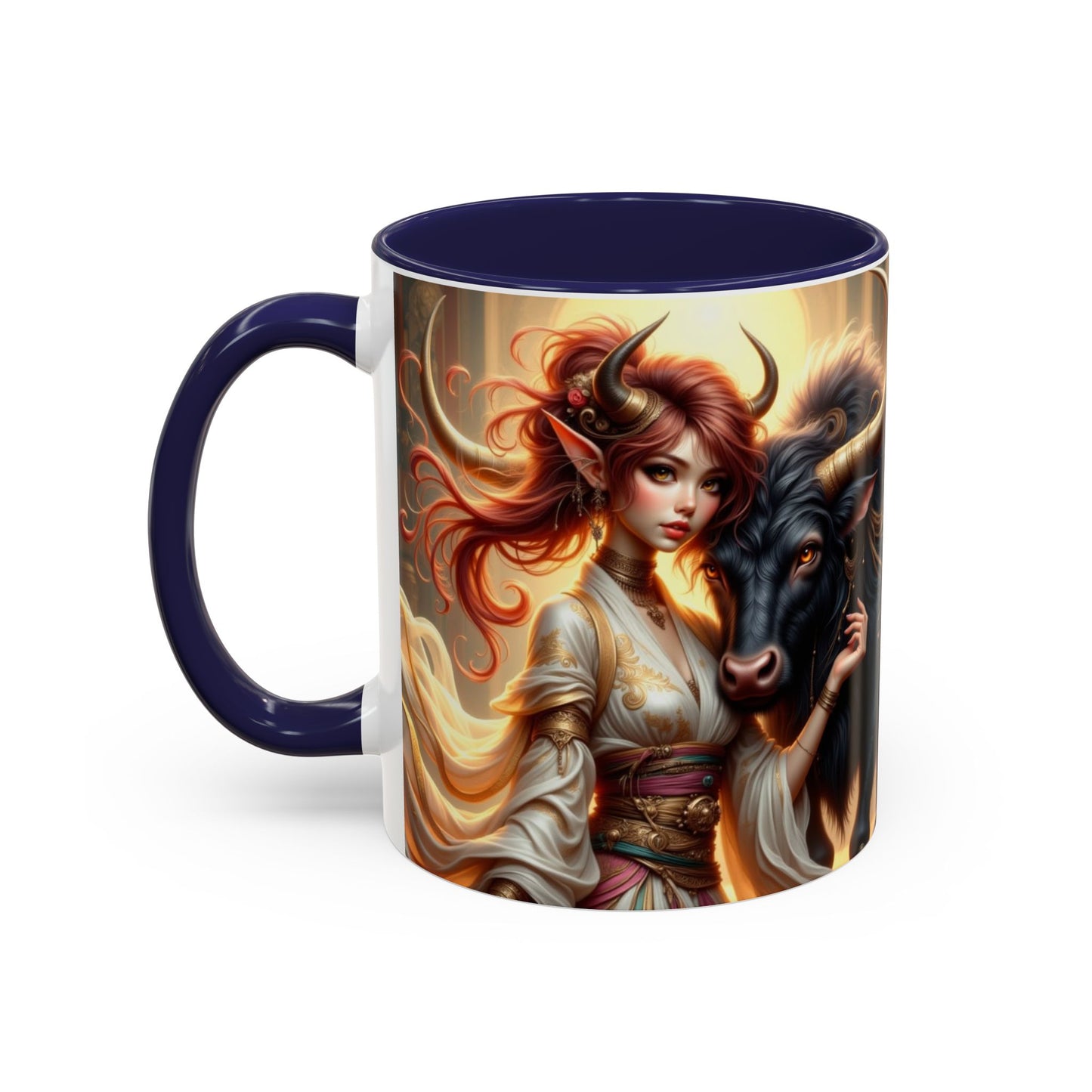 Astrology Taurus Accent Coffee Mug (11, 15oz)