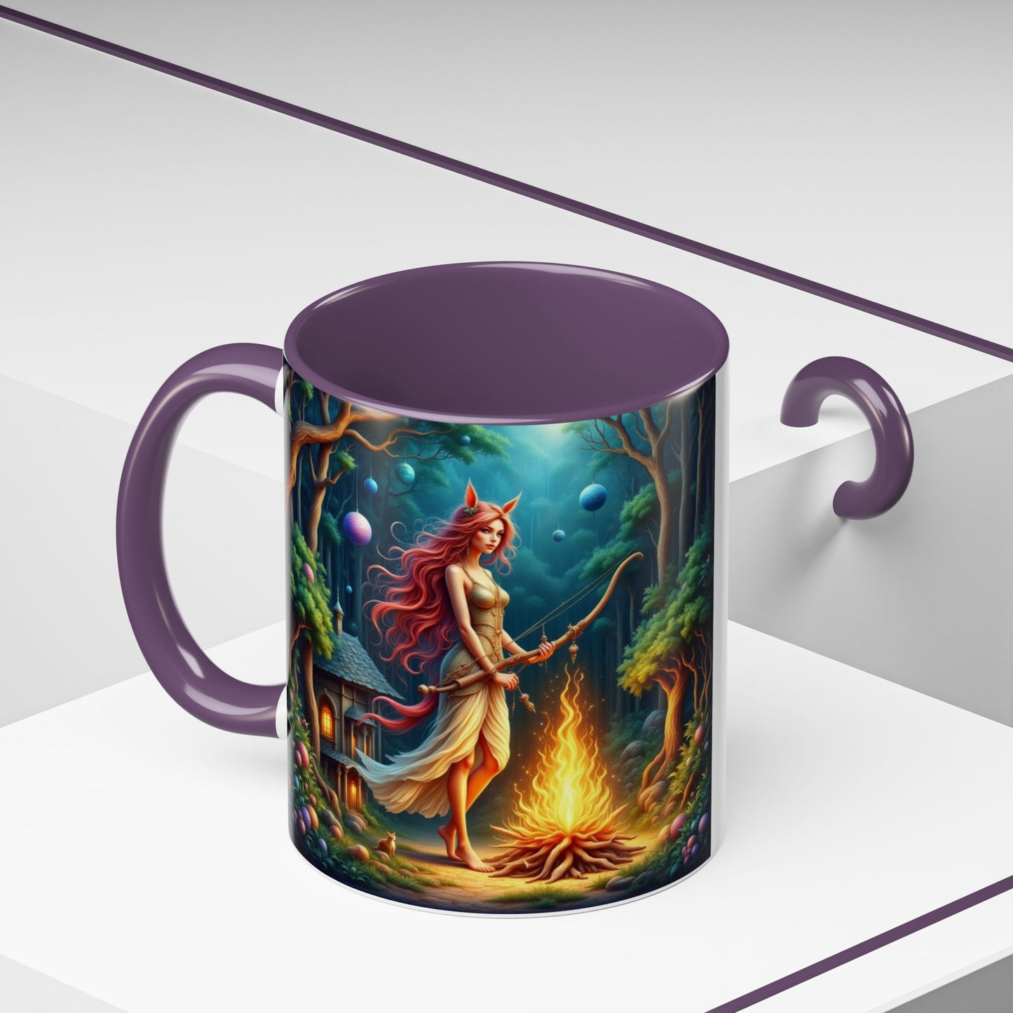 Astrology Sagittarius Accent Coffee Mug (11, 15oz)