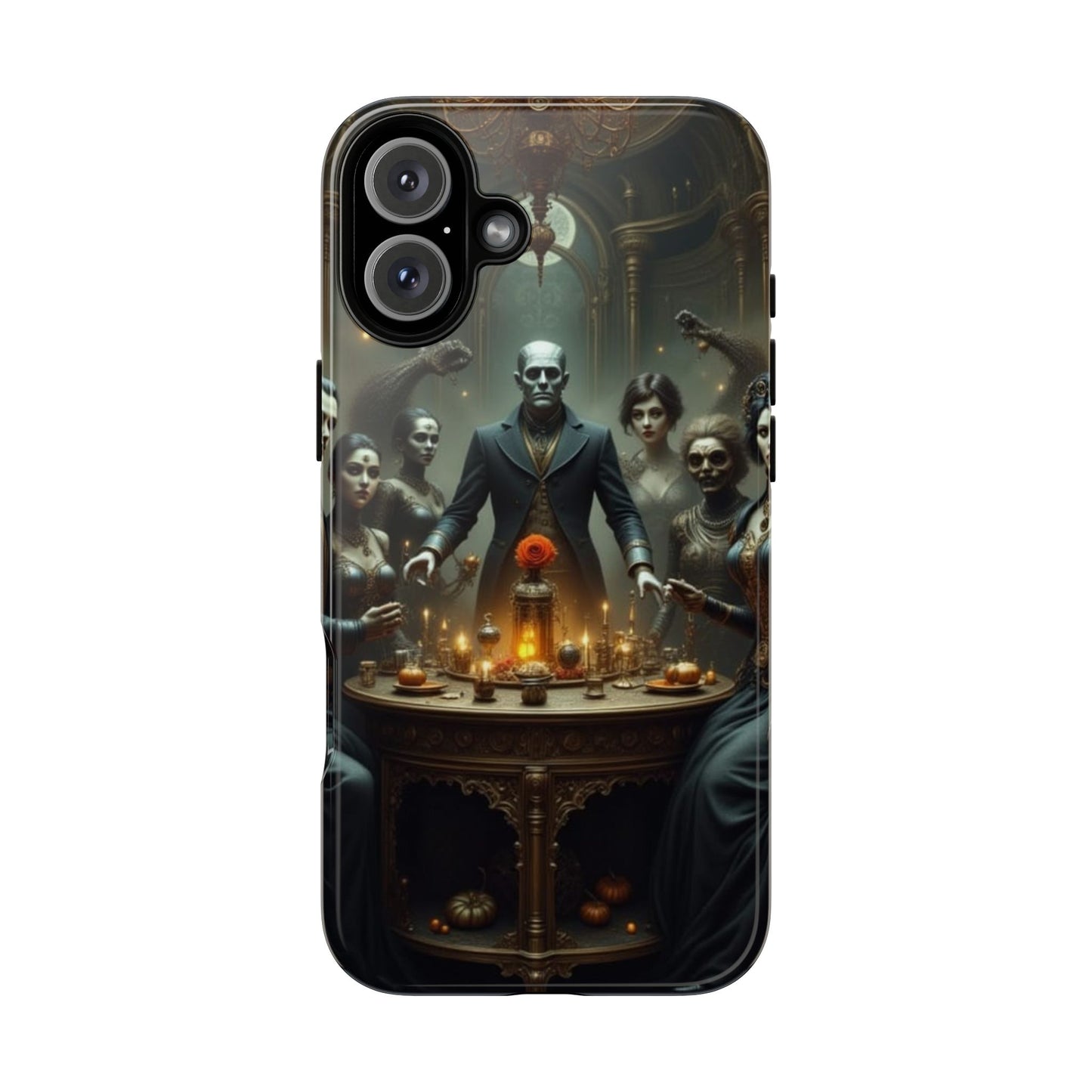Gothic Phone Case, Unique Tough Cases, Dark Aesthetic Accessories, Perfect Gift for Halloween, Stylish Tech Protection