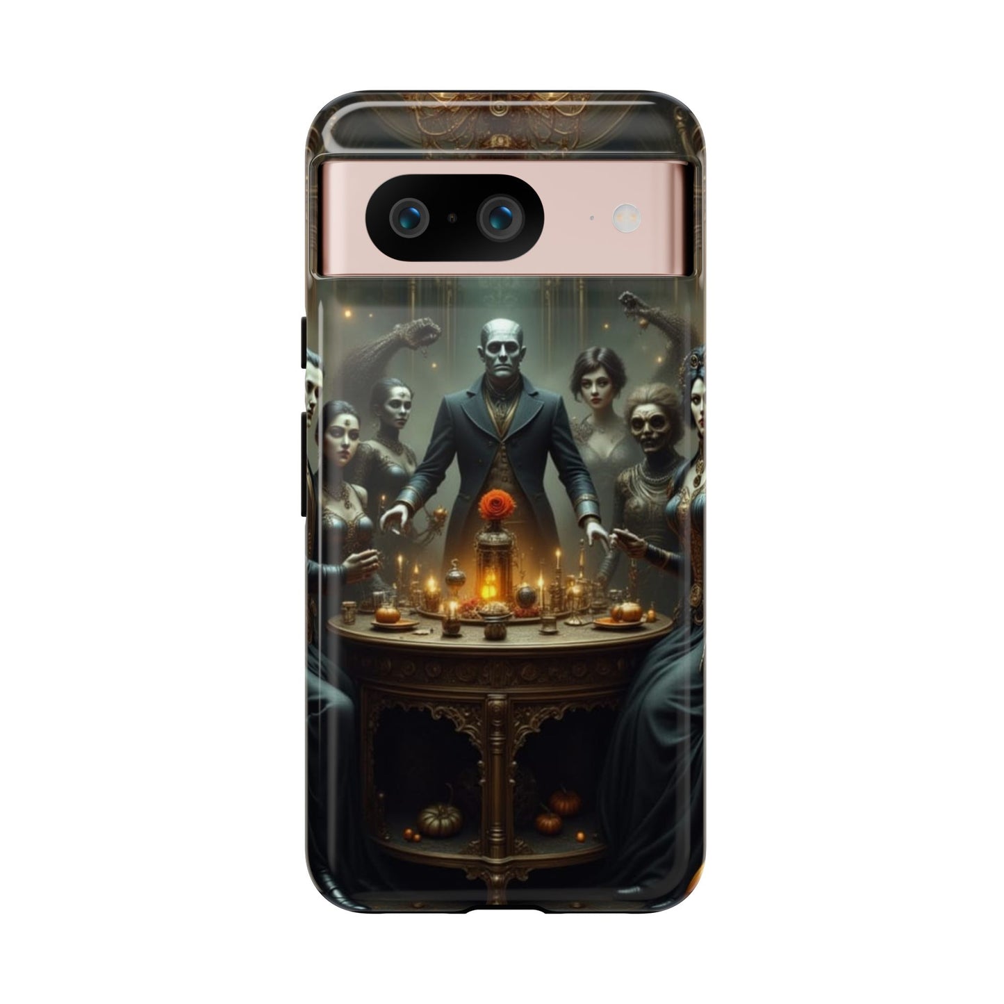 Gothic Phone Case, Unique Tough Cases, Dark Aesthetic Accessories, Perfect Gift for Halloween, Stylish Tech Protection