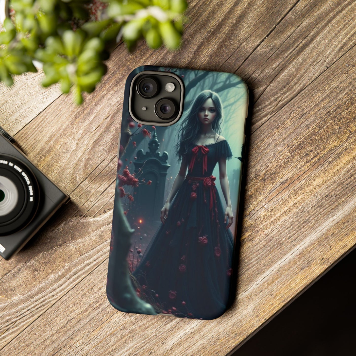 Vampire Phone Case, Teen Vampires, Gothic Horror, Creepy Designs, Tough Phone Case
