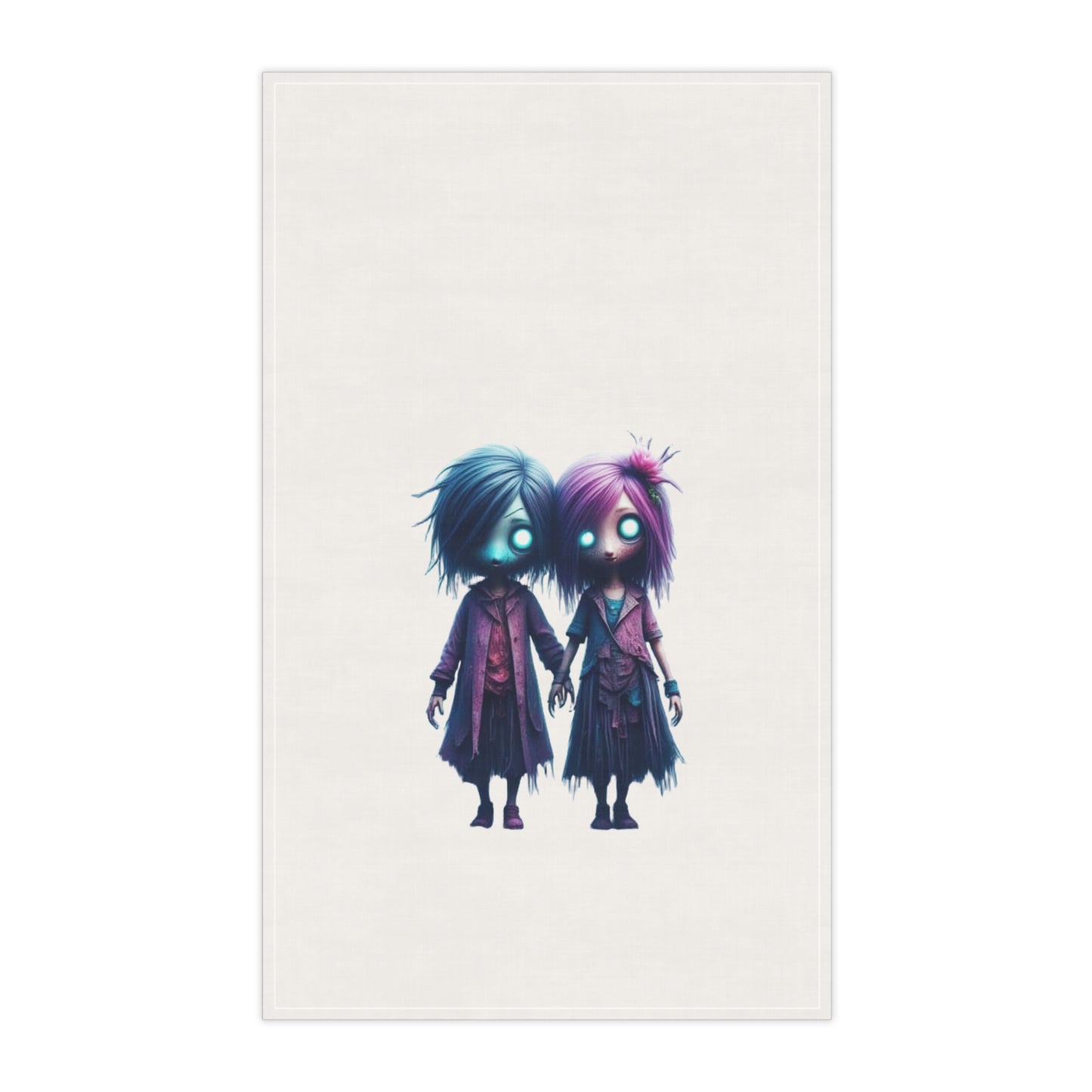 Tiny Terrors Clara & Cora, Tea Towels (cotton, poly)