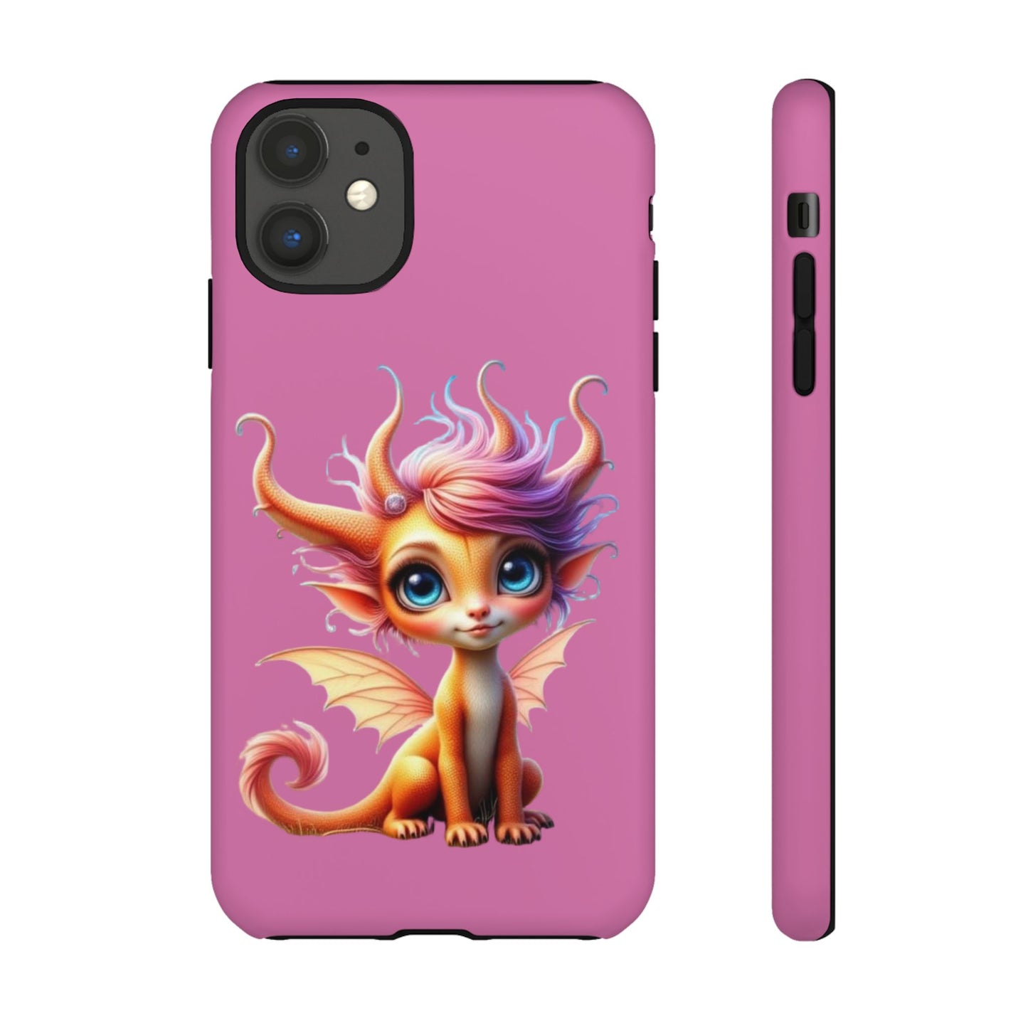 Dragon-Themed Phone Case, Cute Fantasy Phone Cover, Gifts for Kids, Magical Dragon Design, Birthday Present, Phone Accessories