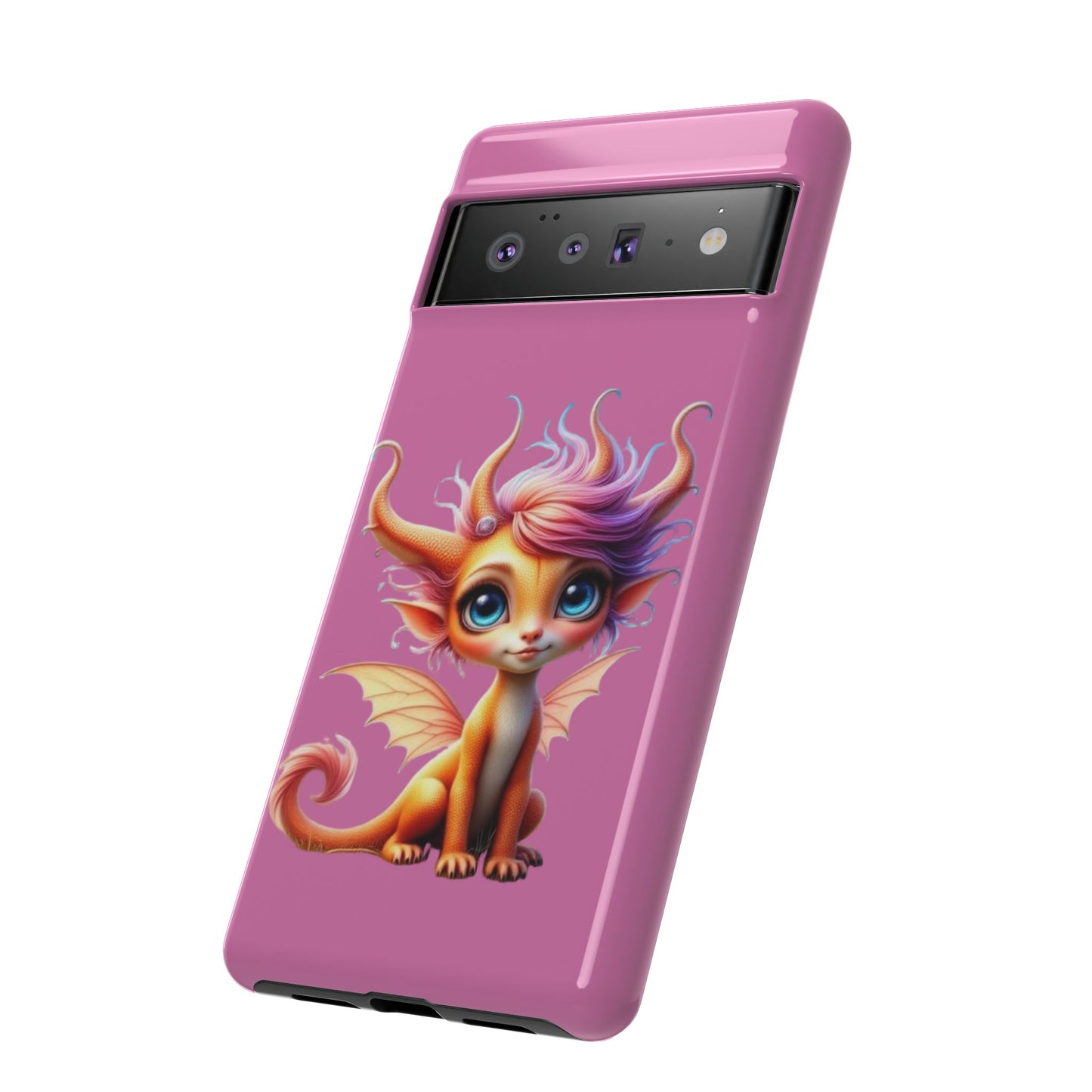 Dragon-Themed Phone Case, Cute Fantasy Phone Cover, Gifts for Kids, Magical Dragon Design, Birthday Present, Phone Accessories