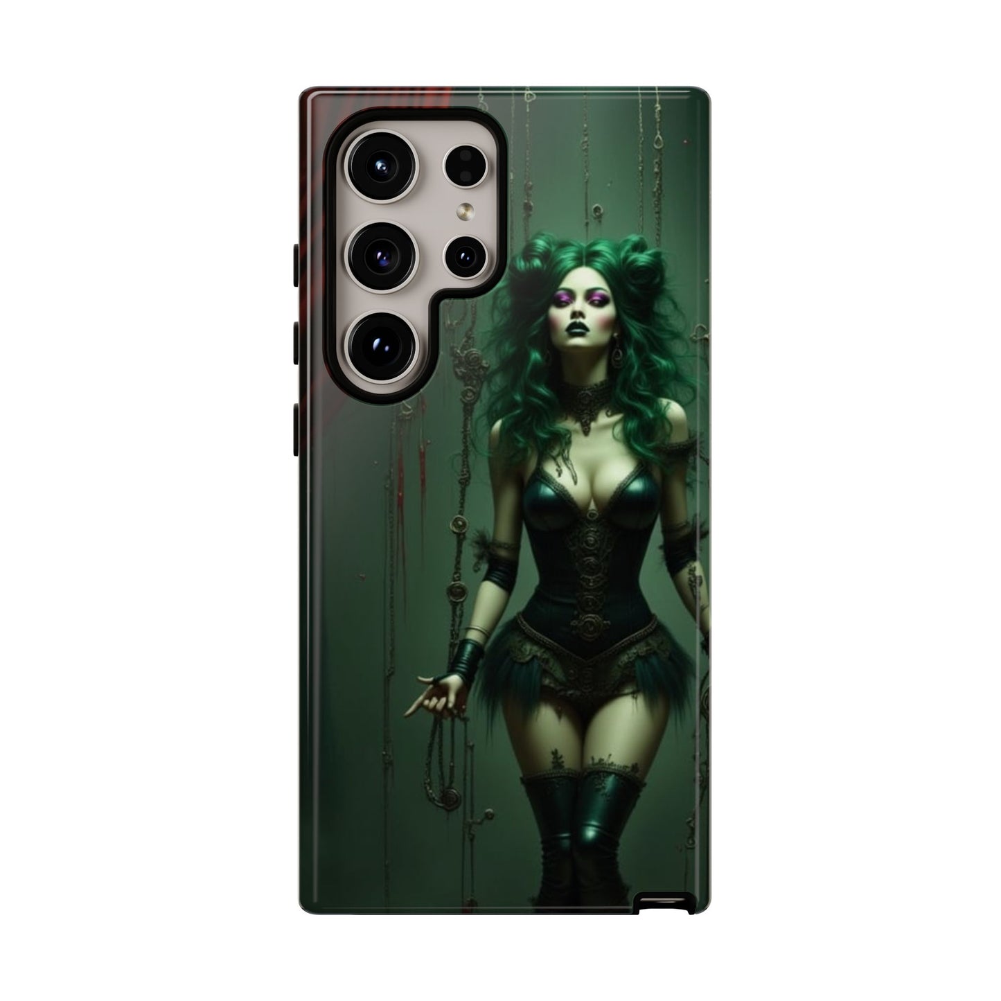 Gothic Phone Case for Tough Souls, Dark Aesthetic, Halloween Gift, Alternative Fashion, Unique Mobile Accessory