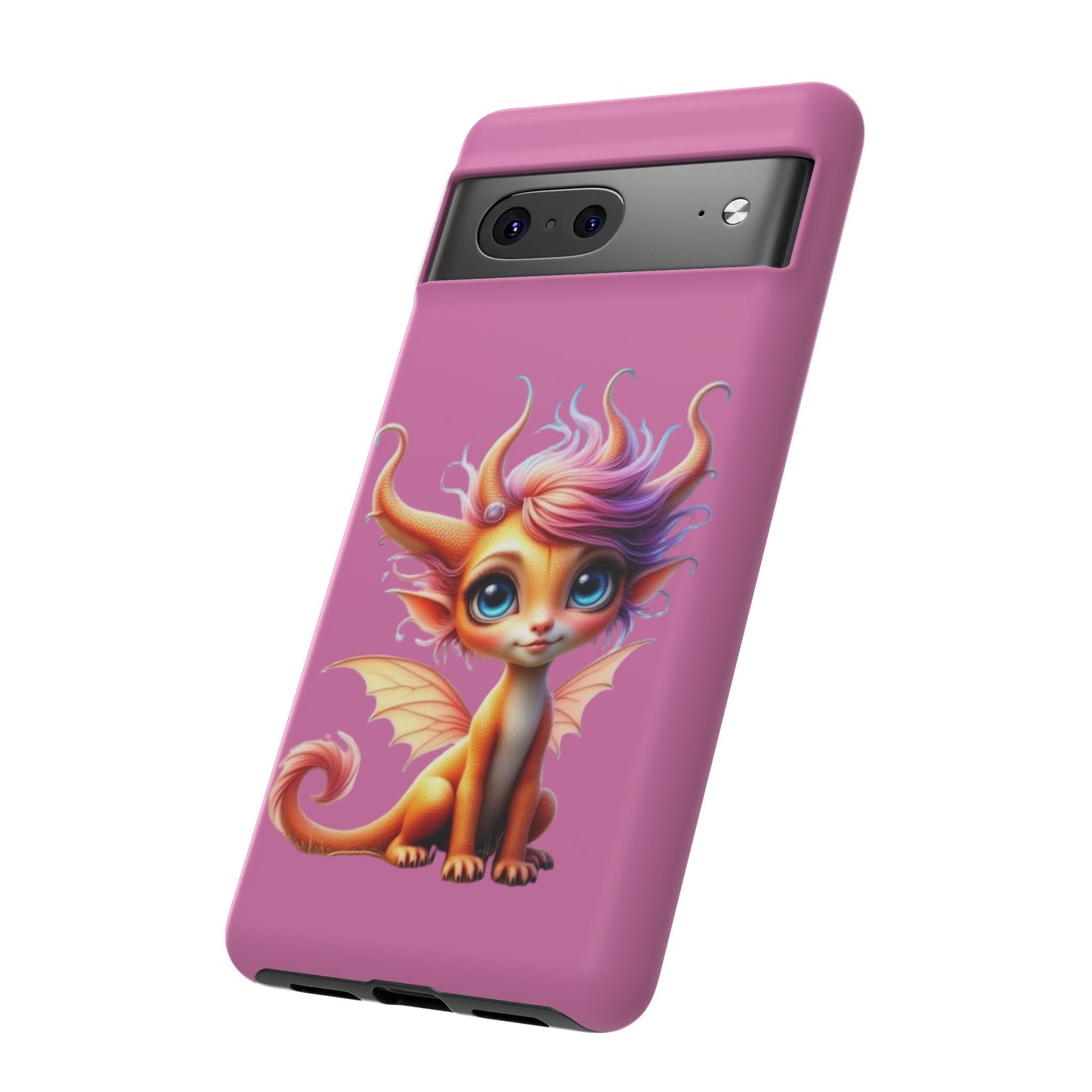 Dragon-Themed Phone Case, Cute Fantasy Phone Cover, Gifts for Kids, Magical Dragon Design, Birthday Present, Phone Accessories