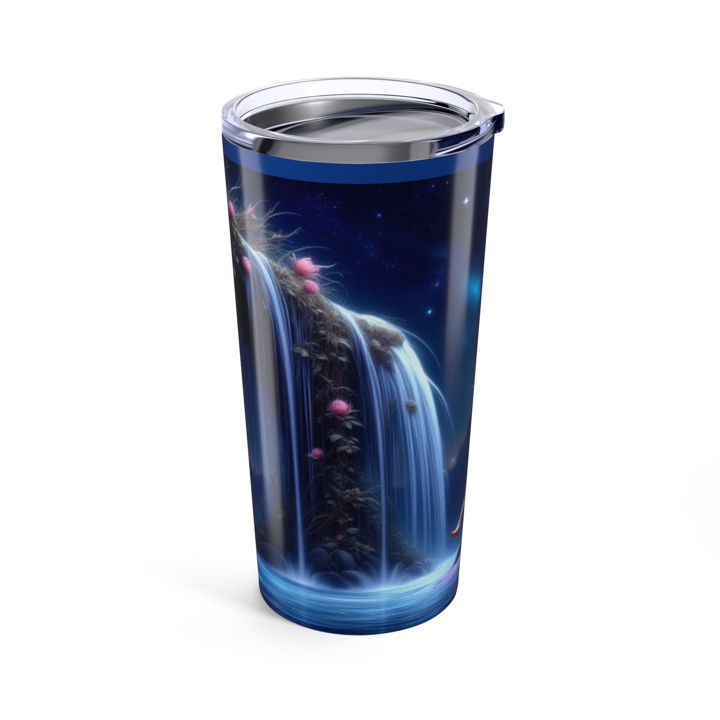 Fantasy Tumbler, Celestial Drinkware, Starry Night Tumbler, Magical Travel Mug, Dreamy Sipware, Unique Gift for Dreamers