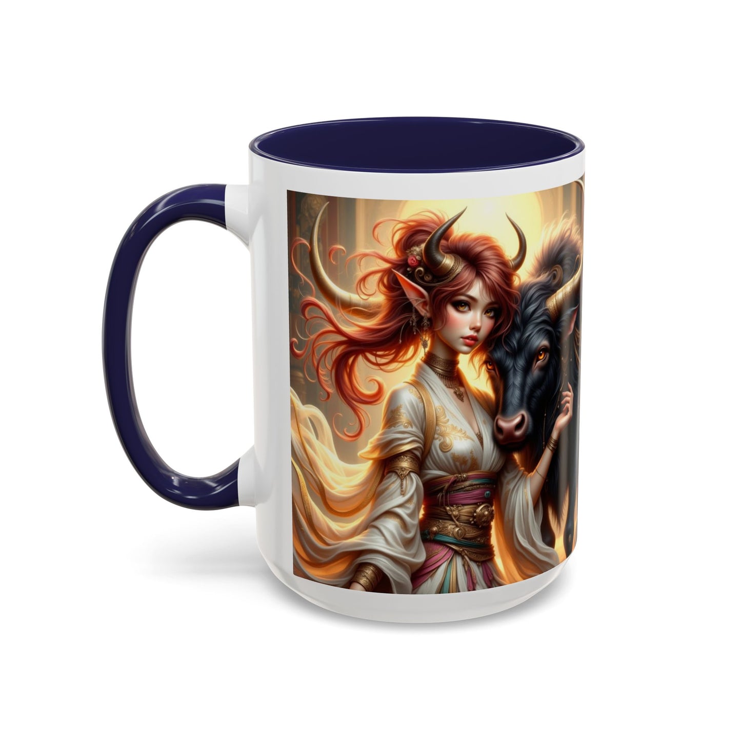 Astrology Taurus Accent Coffee Mug (11, 15oz)