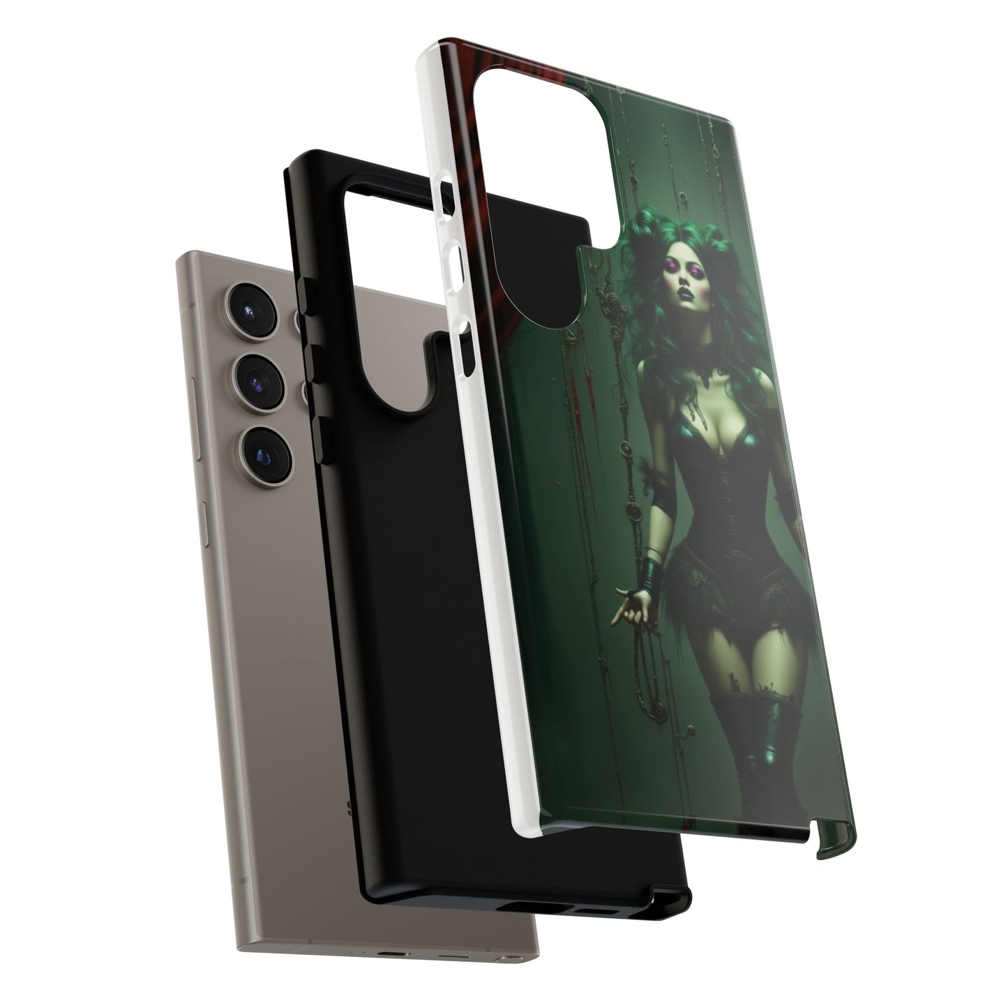 Gothic Phone Case for Tough Souls, Dark Aesthetic, Halloween Gift, Alternative Fashion, Unique Mobile Accessory