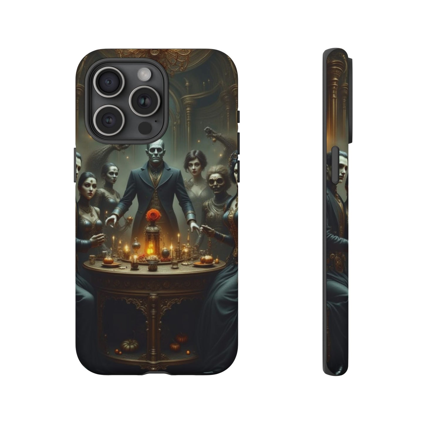 Gothic Phone Case, Unique Tough Cases, Dark Aesthetic Accessories, Perfect Gift for Halloween, Stylish Tech Protection
