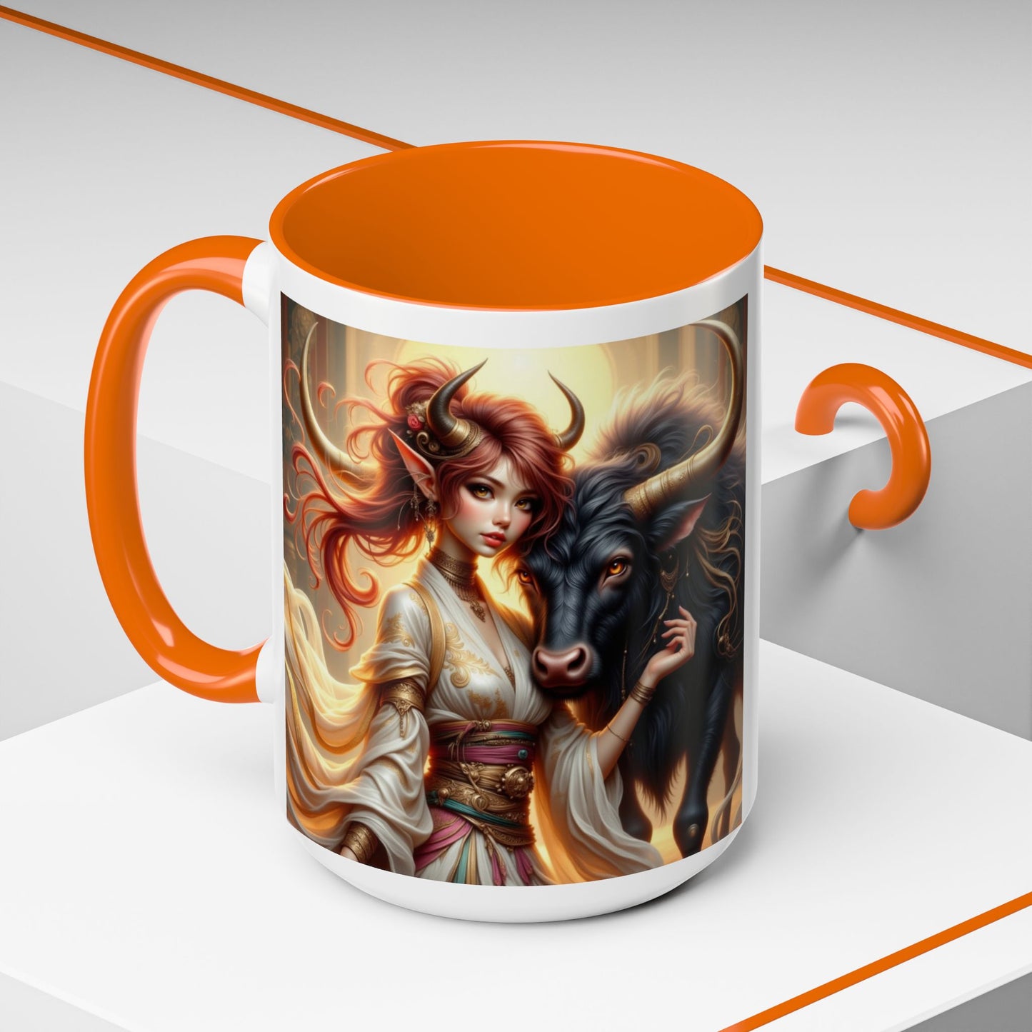 Astrology Taurus Accent Coffee Mug (11, 15oz)