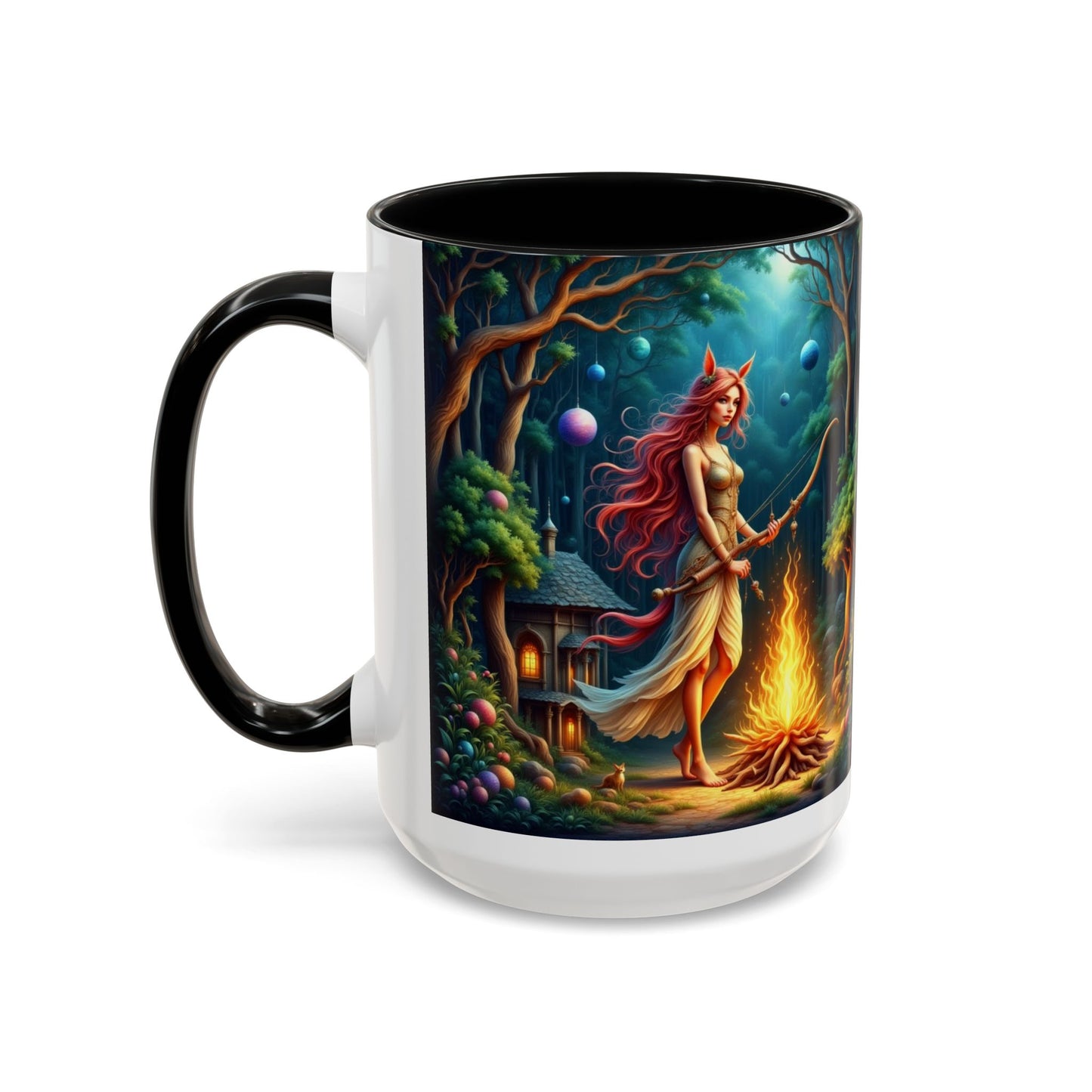 Astrology Sagittarius Accent Coffee Mug (11, 15oz)