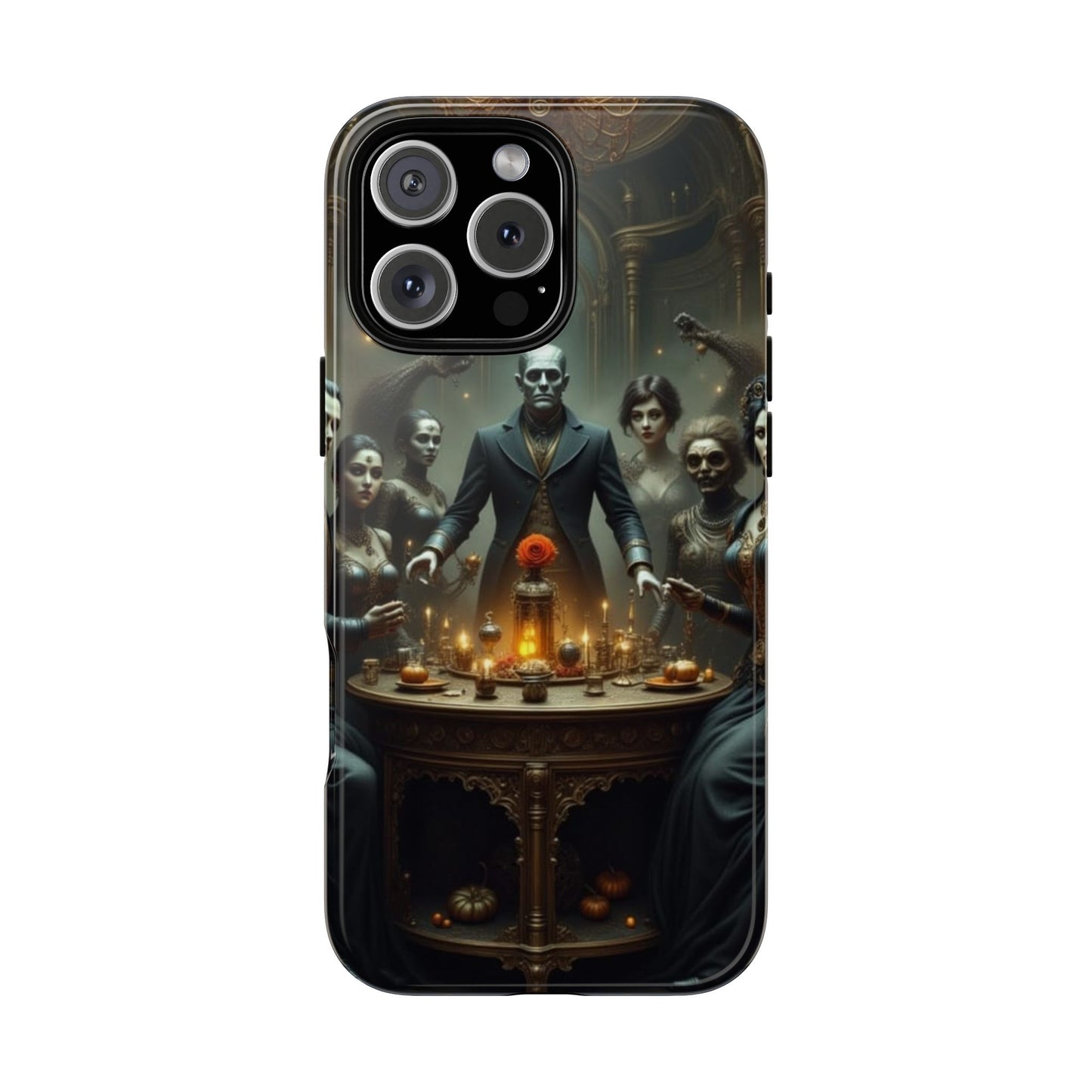 Gothic Phone Case, Unique Tough Cases, Dark Aesthetic Accessories, Perfect Gift for Halloween, Stylish Tech Protection