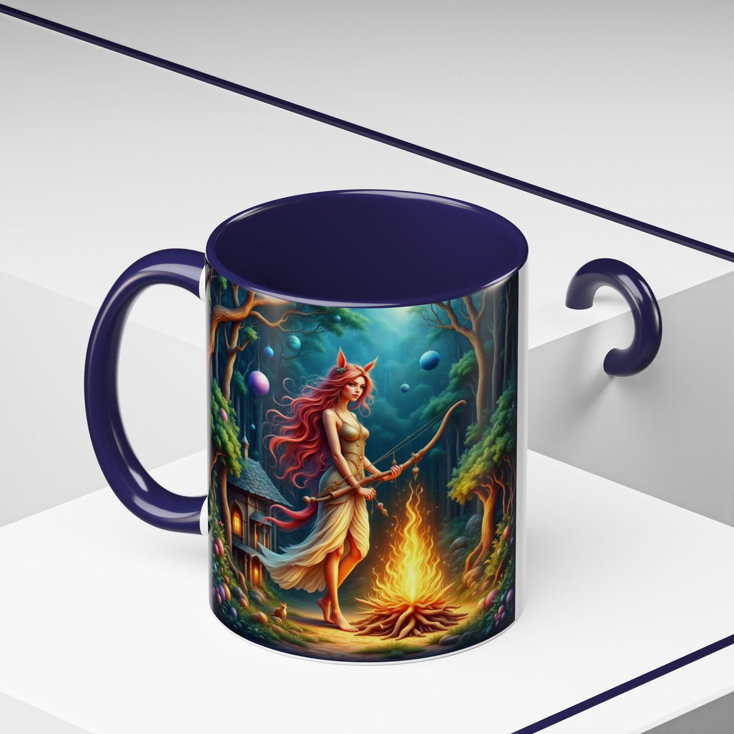 Astrology Sagittarius Accent Coffee Mug (11, 15oz)