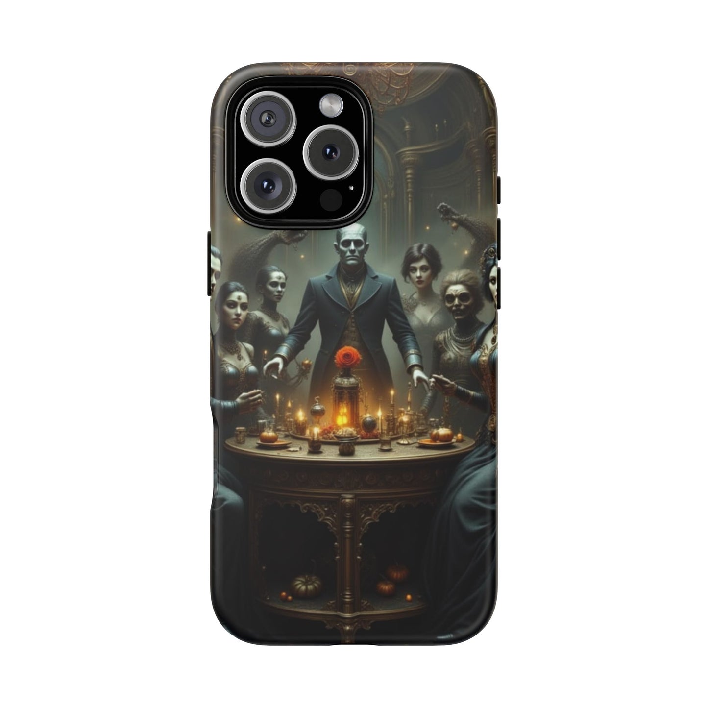 Gothic Phone Case, Unique Tough Cases, Dark Aesthetic Accessories, Perfect Gift for Halloween, Stylish Tech Protection