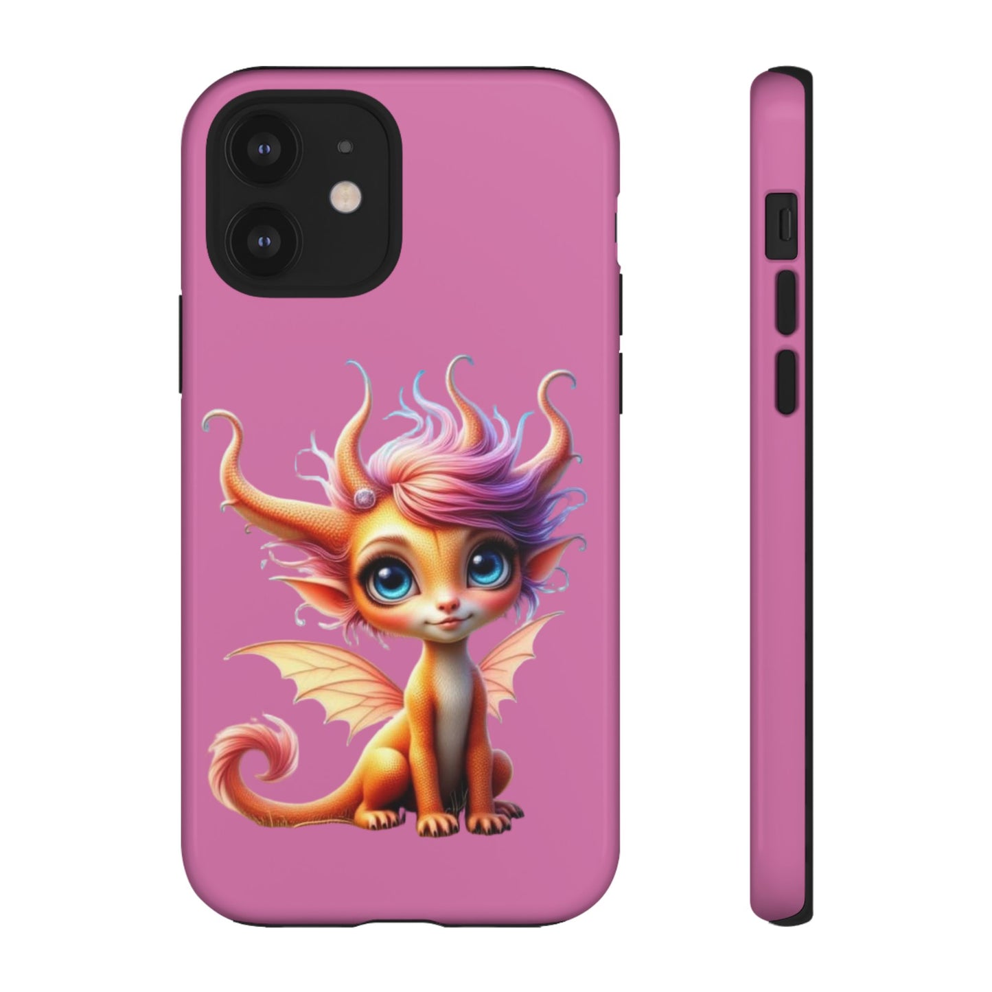 Dragon-Themed Phone Case, Cute Fantasy Phone Cover, Gifts for Kids, Magical Dragon Design, Birthday Present, Phone Accessories